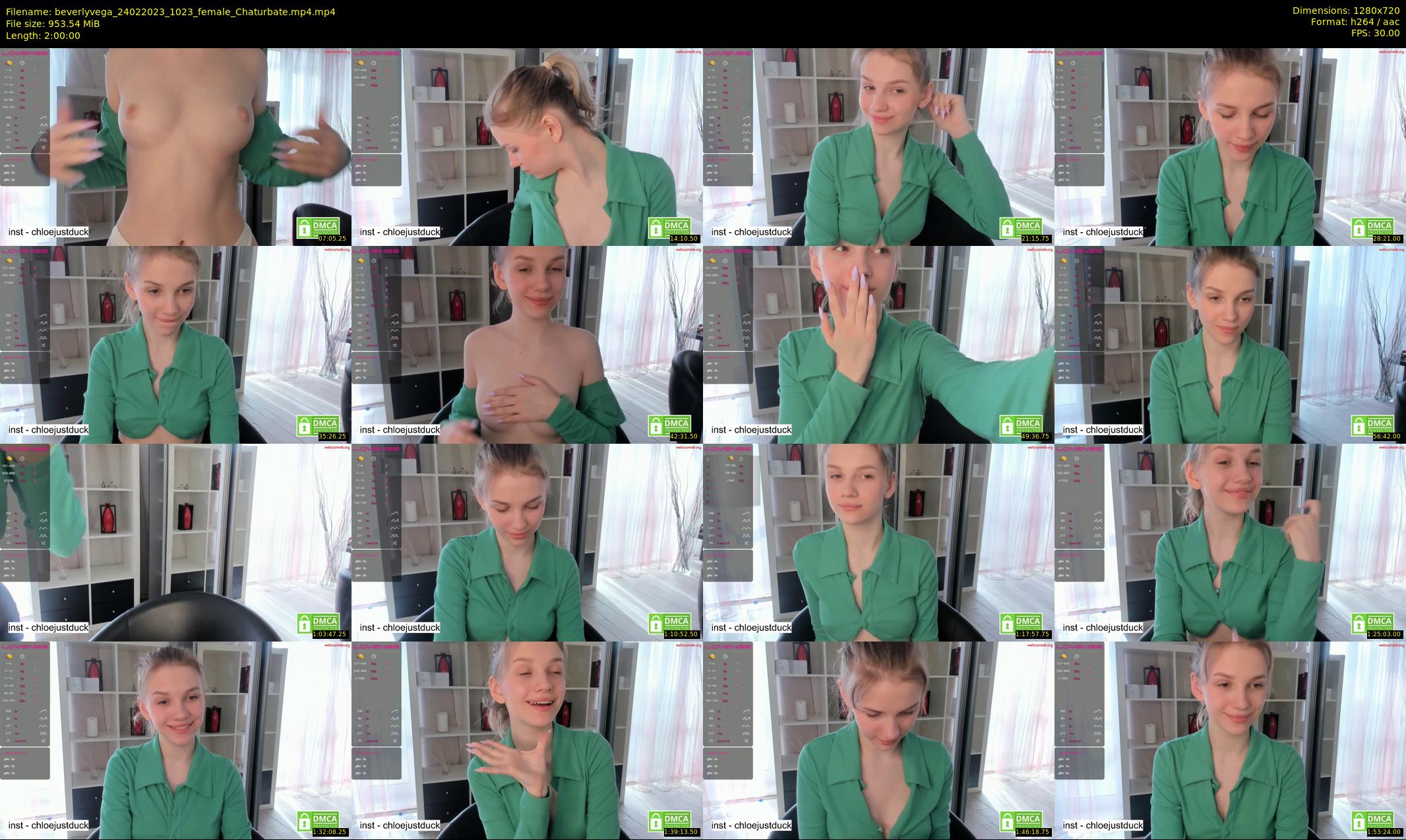 beverlyvega — 120 minute Chaturbate couple cam show recording, 720p, Feb 24, 2023