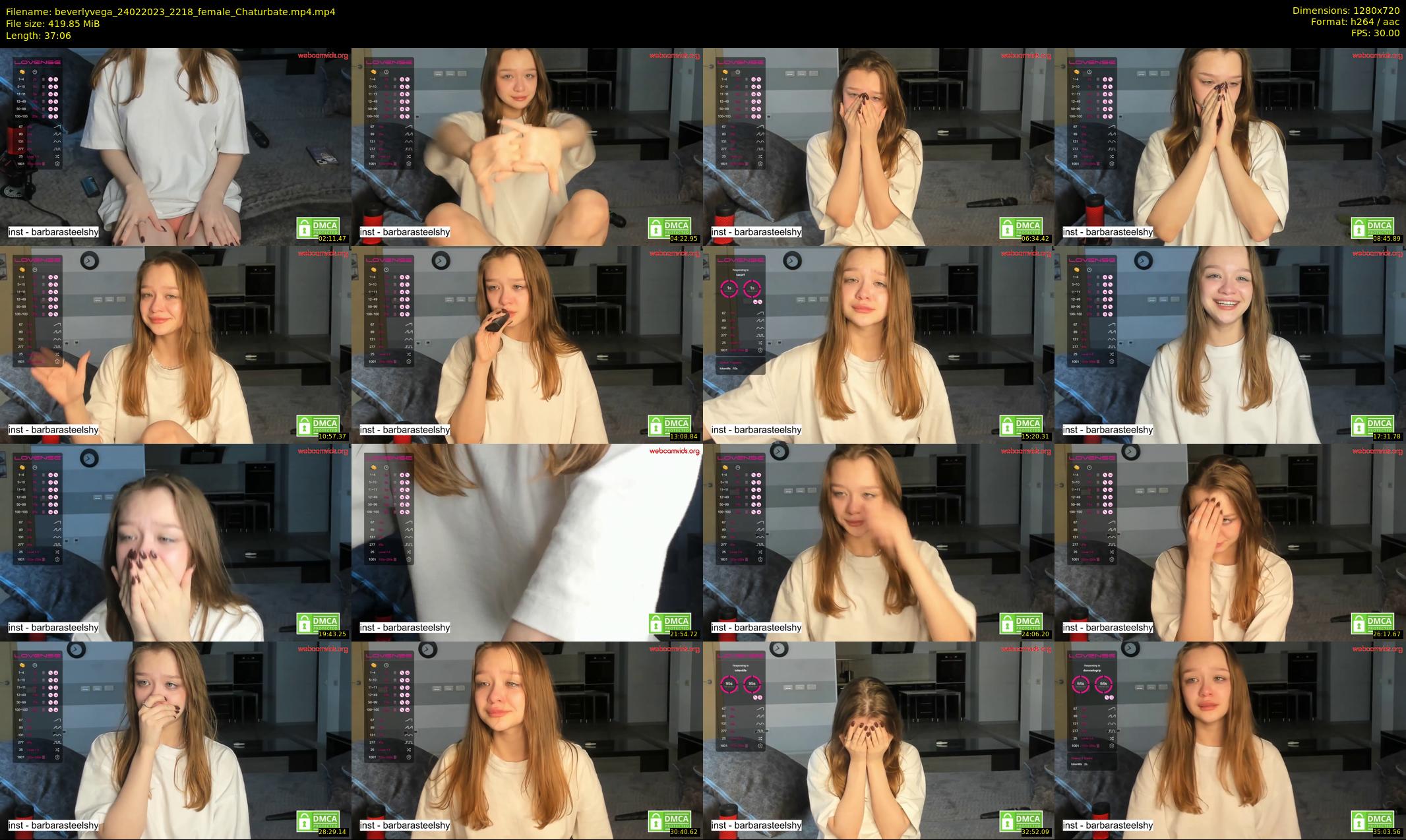 beverlyvega — 38 minute Chaturbate couple cam show recording, 720p, Feb 24, 2023
