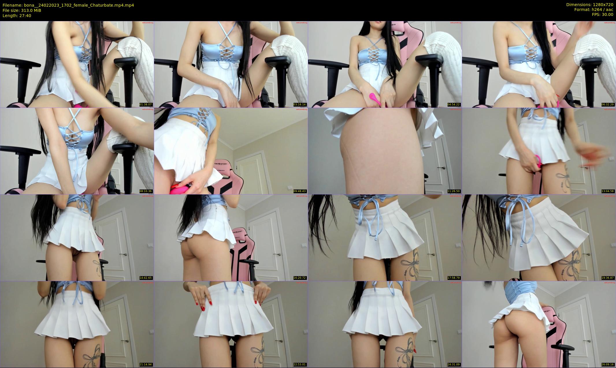 bona_ — 28 minute Chaturbate female cam show recording, 720p, Feb 24, 2023