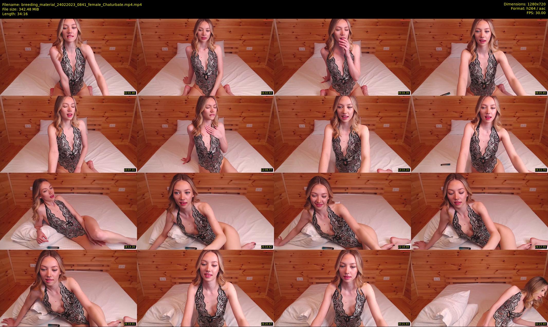 breeding_material — 35 minute Chaturbate female cam show recording, 720p, Feb 24, 2023