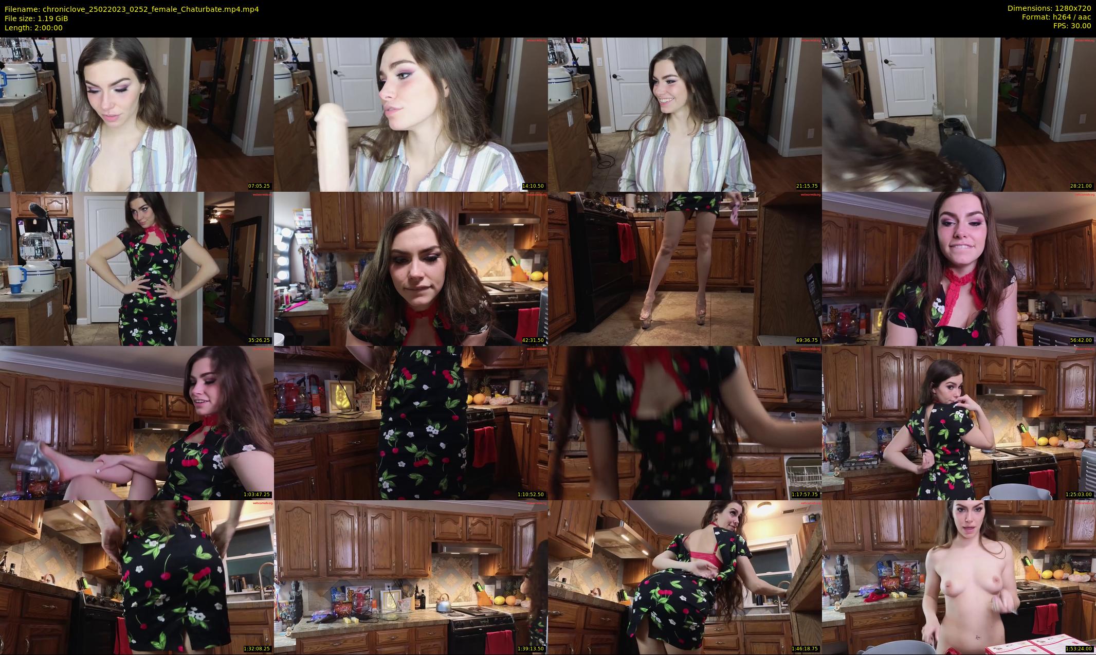 chroniclove — 120 minute Chaturbate female cam show recording, 720p, Feb 25, 2023