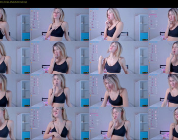 cinacramby — 13 minute Chaturbate female cam show recording, 720p, Feb 24, 2023