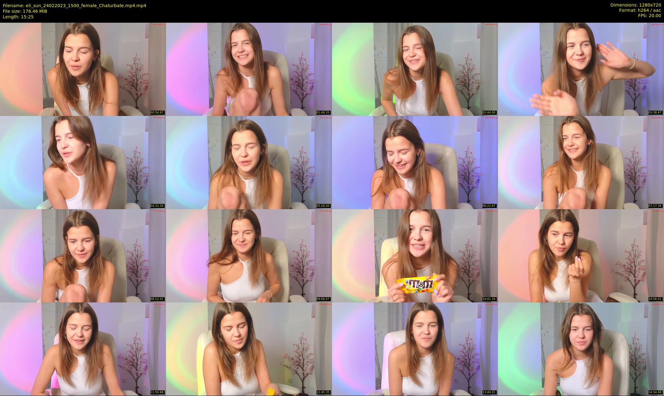 eli_sun — 16 minute Chaturbate female cam show recording, 720p, Feb 24, 2023