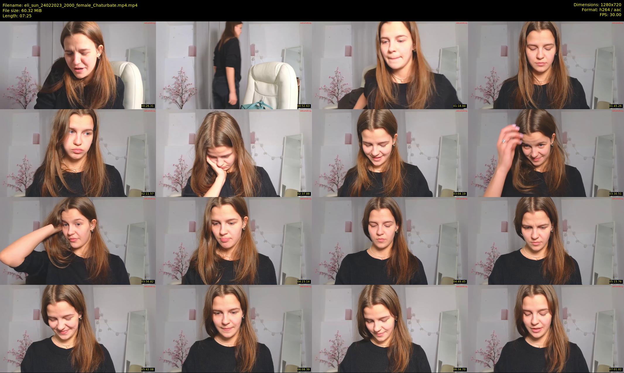 eli_sun — 8 minute Chaturbate female cam show recording, 720p, Feb 24, 2023