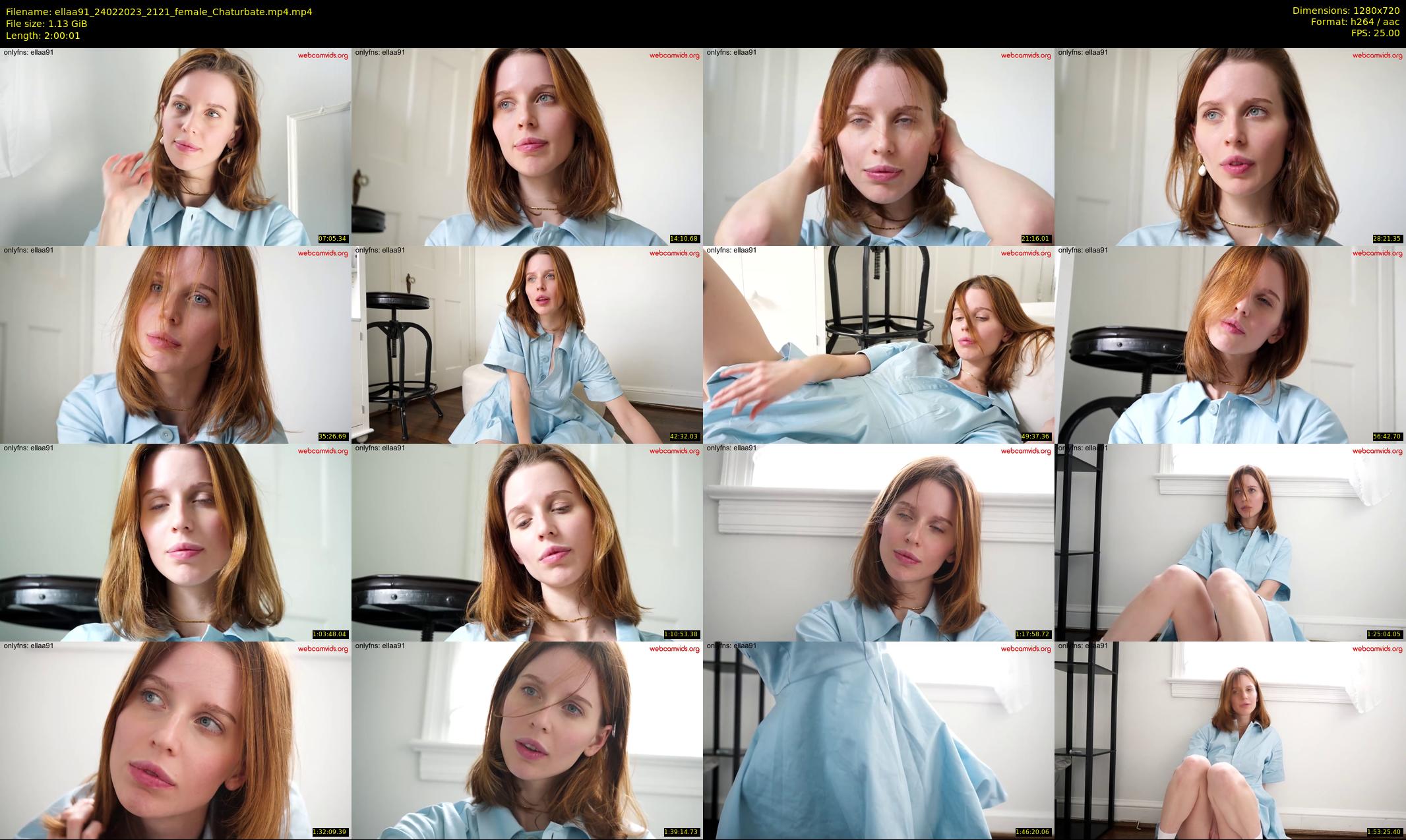 ellaa91 — 121 minute Chaturbate female cam show recording, 720p, Feb 24, 2023