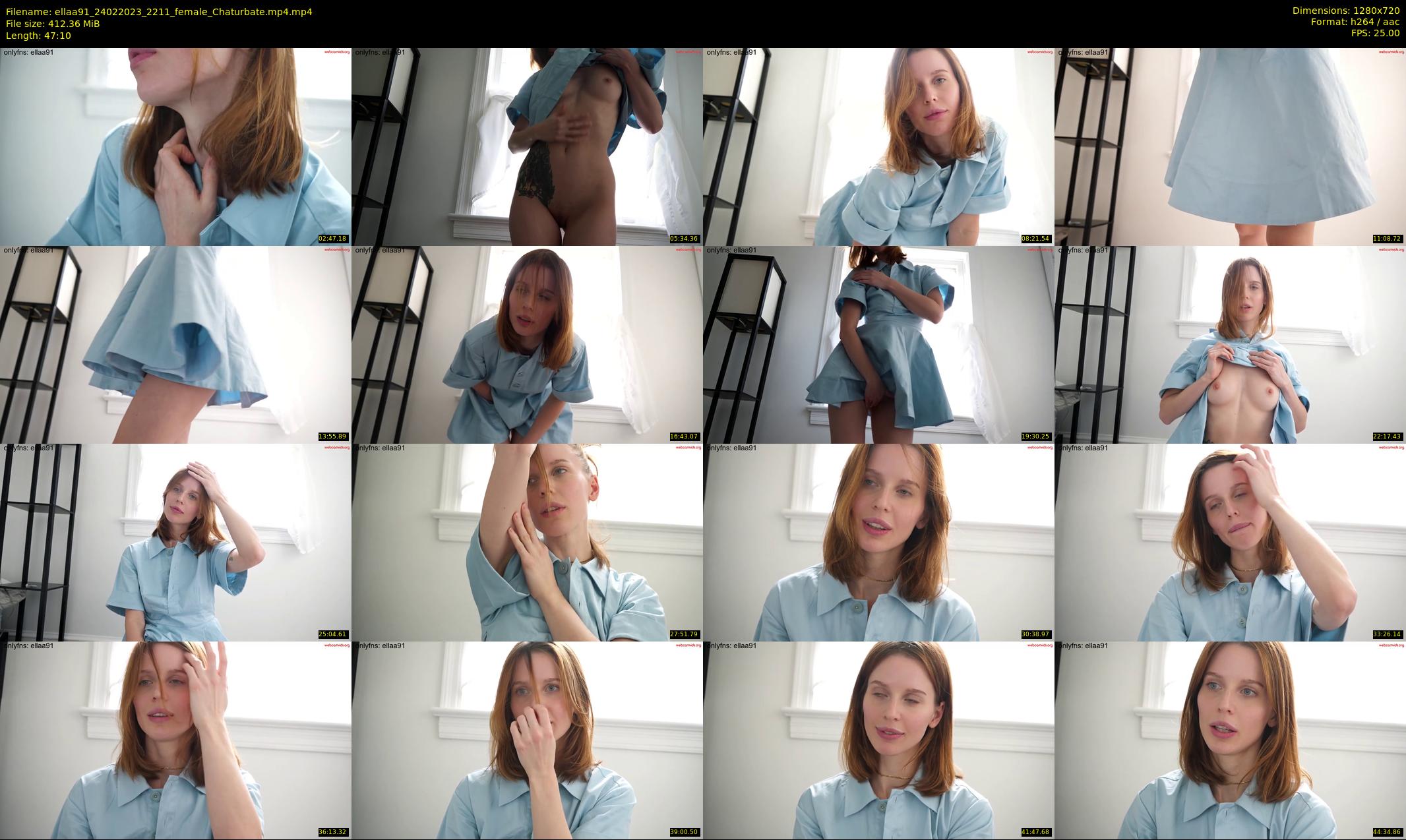 ellaa91 — 48 minute Chaturbate female cam show recording, 720p, Feb 24, 2023