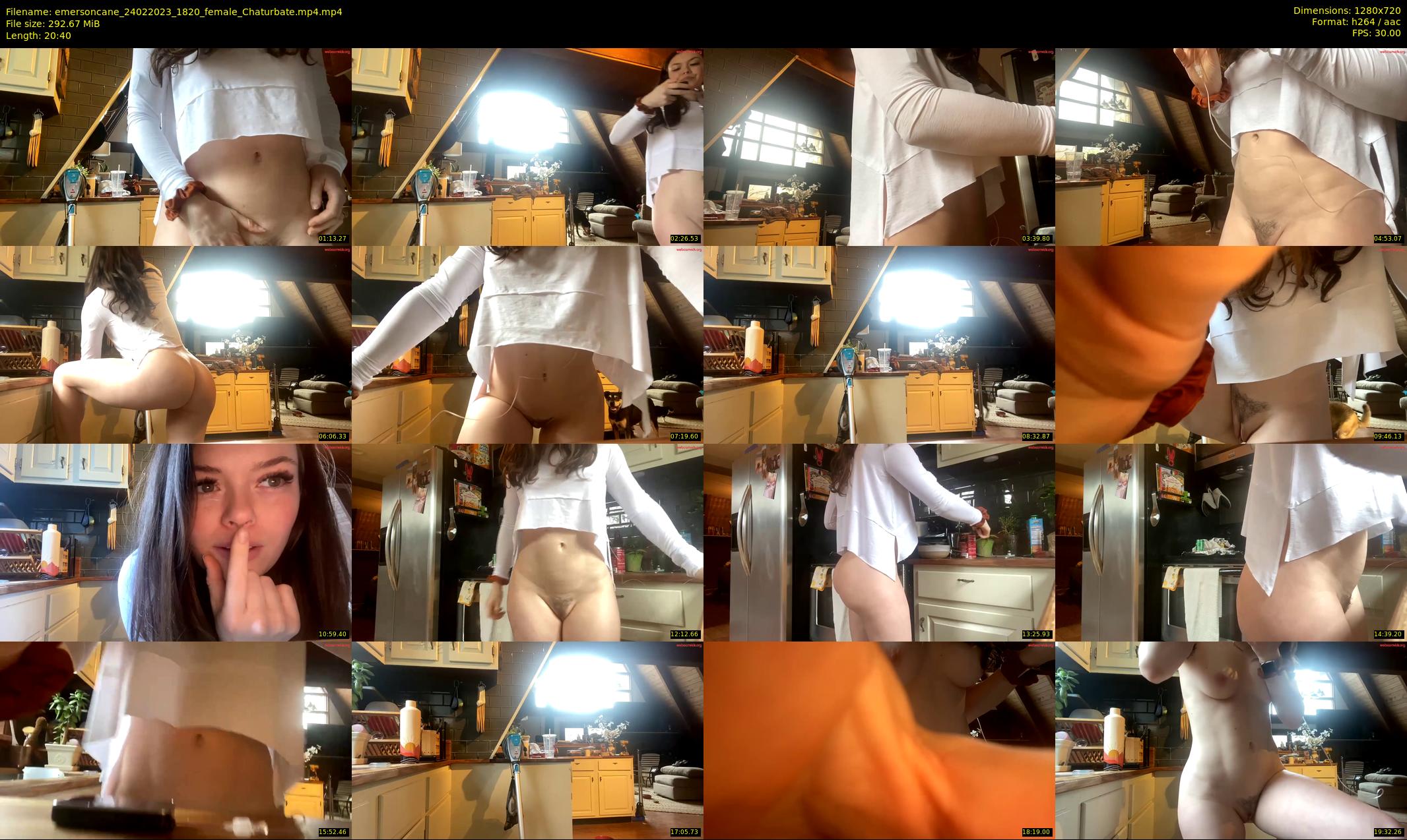 emersoncane — 21 minute Chaturbate female cam show recording, 720p, Feb 24, 2023