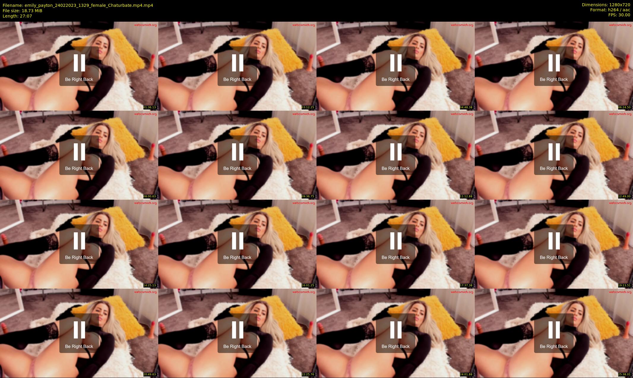 emily_payton — 28 minute Chaturbate female cam show recording, 720p, Feb 24, 2023