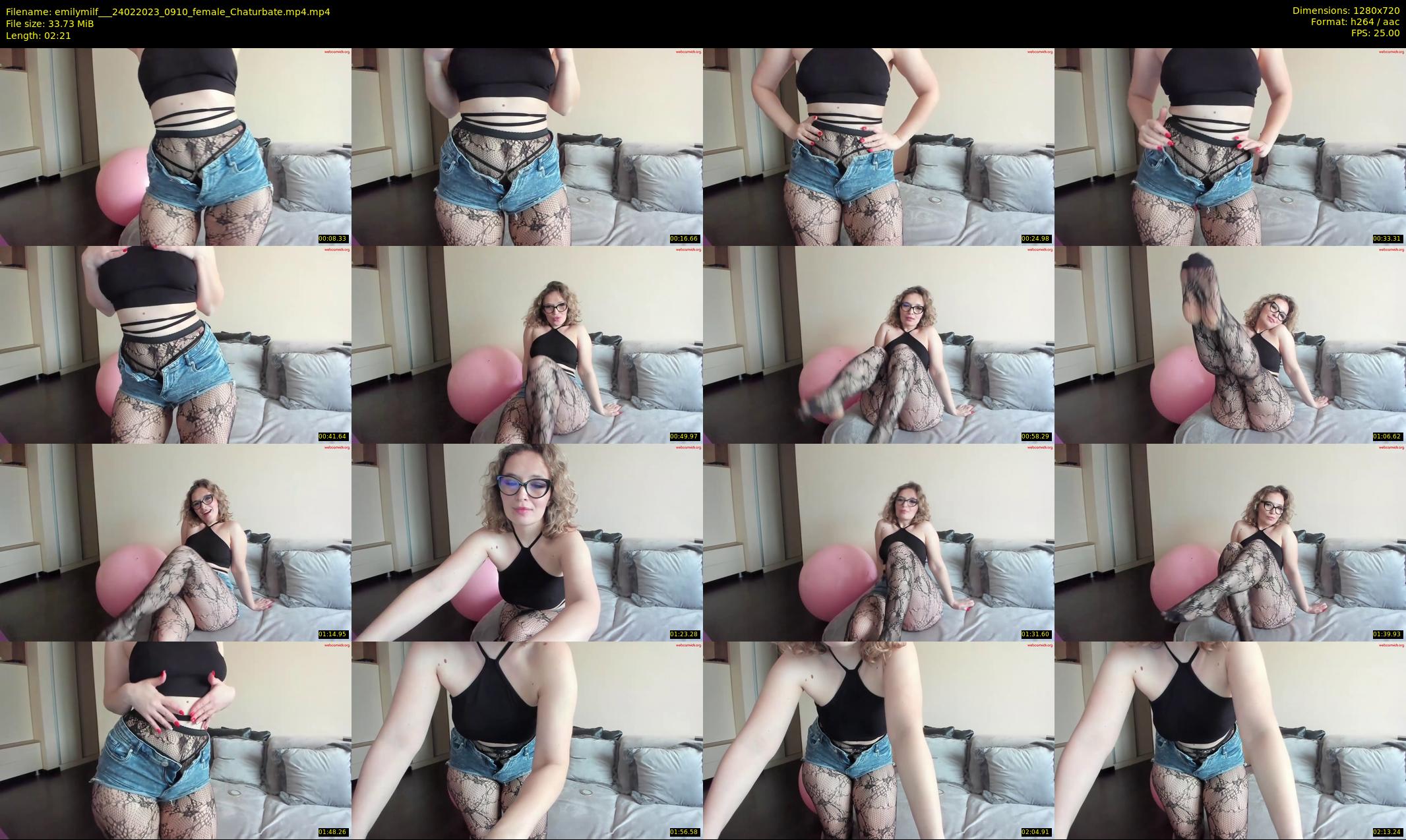 emilymilf__ — 3 minute Chaturbate female cam show recording, 720p, Feb 24, 2023