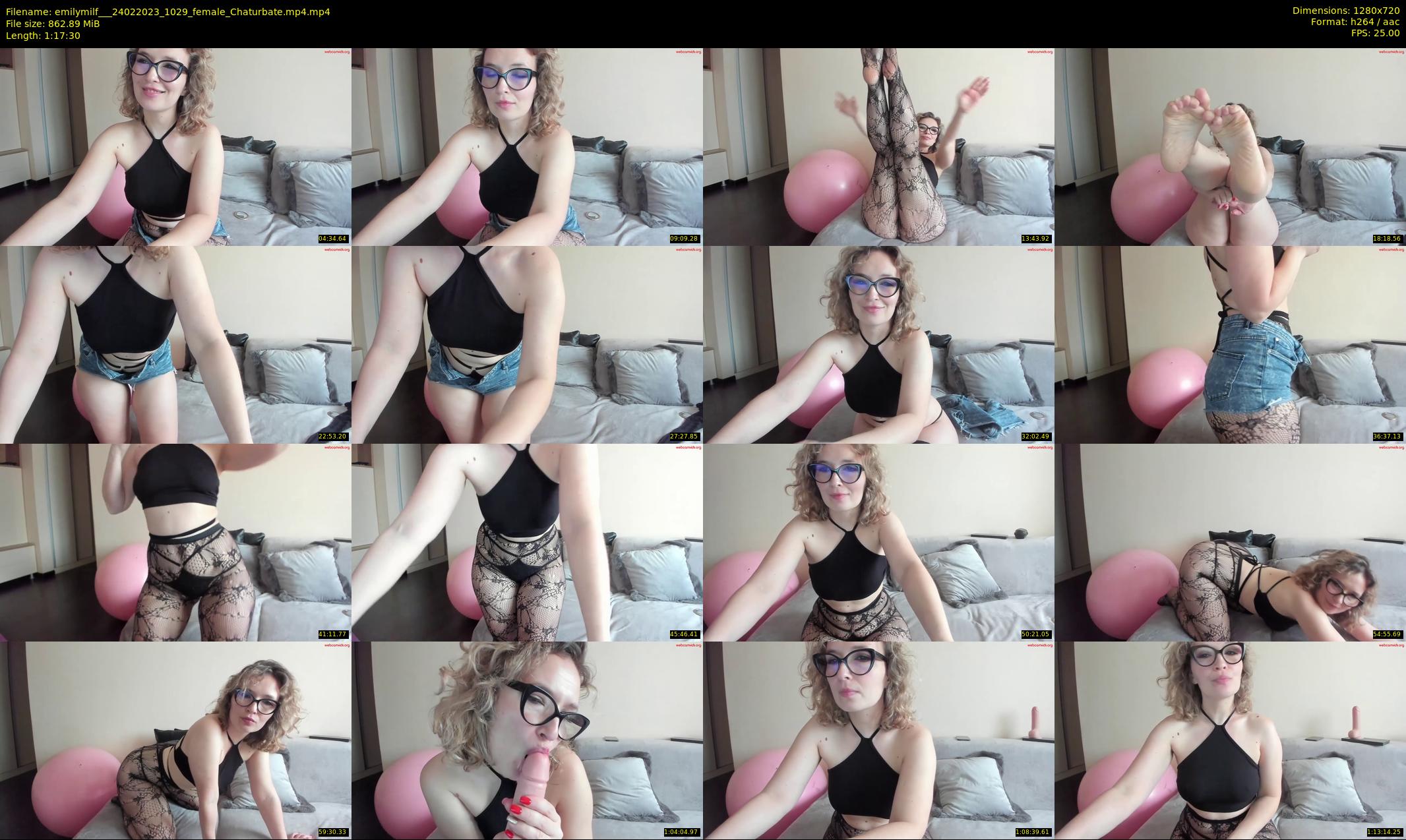 emilymilf__ — 78 minute Chaturbate female cam show recording, 720p, Feb 24, 2023