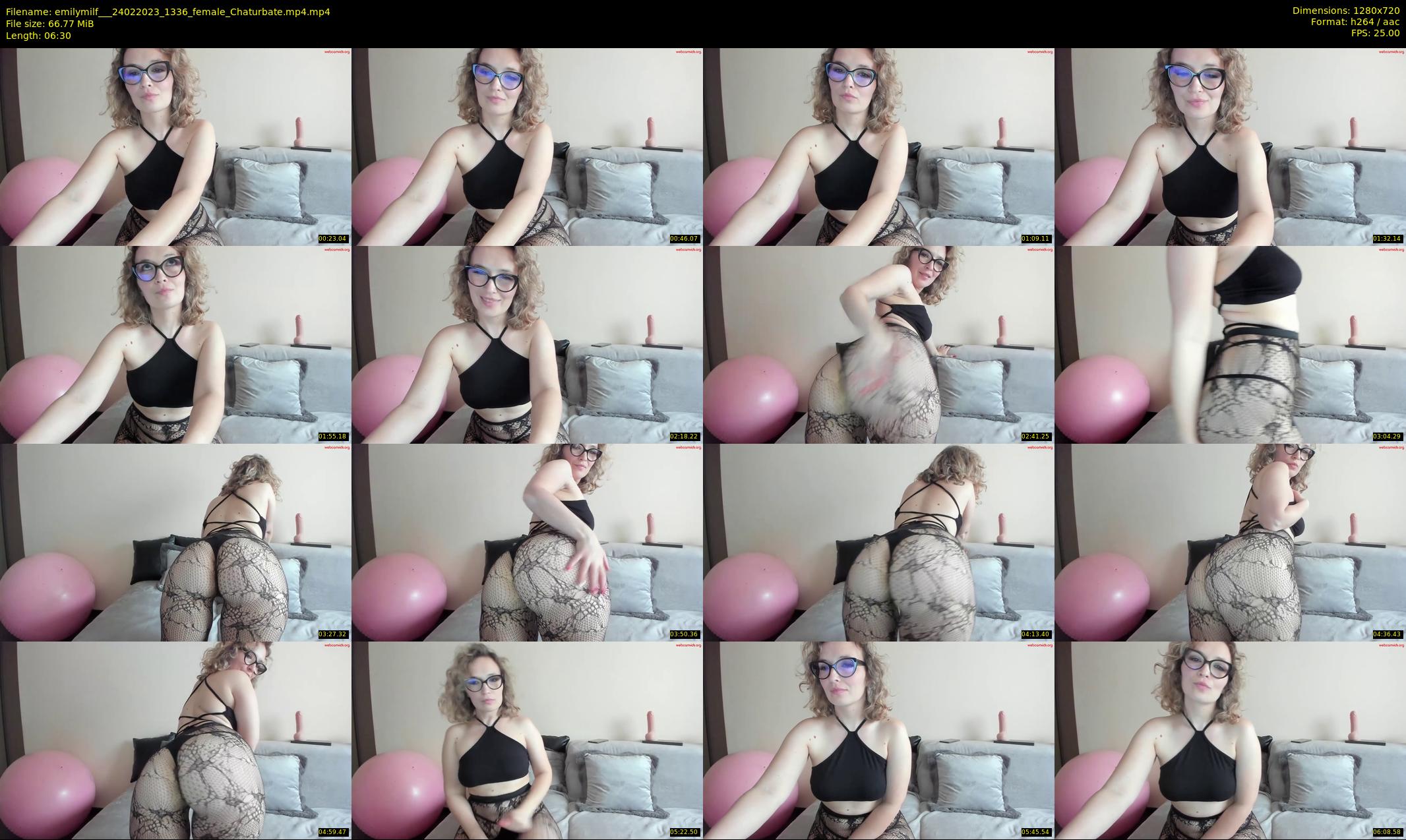 emilymilf__ — 7 minute Chaturbate female cam show recording, 720p, Feb 24, 2023