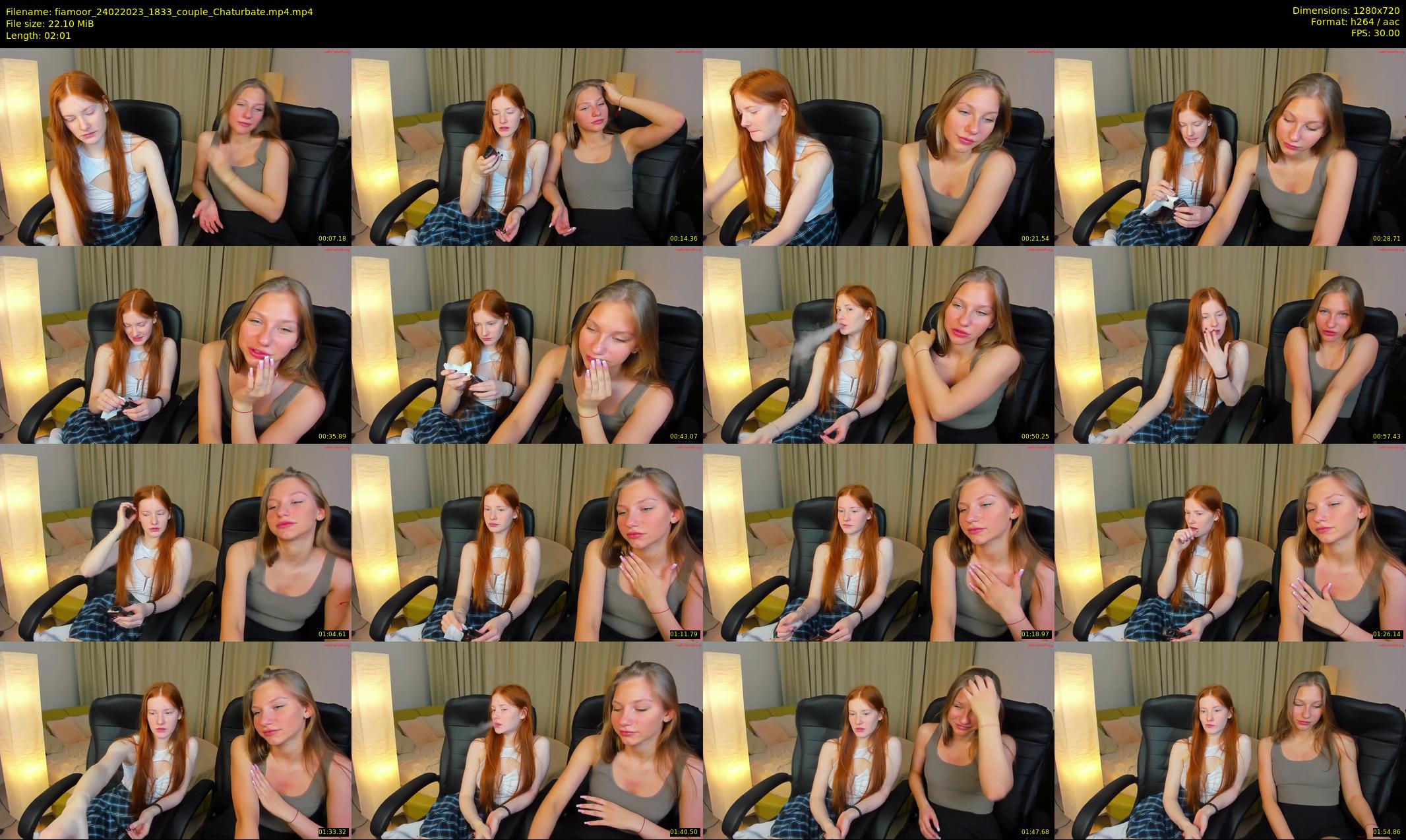 fiamoor — 3 minute Chaturbate female cam show recording, 720p, Feb 24, 2023