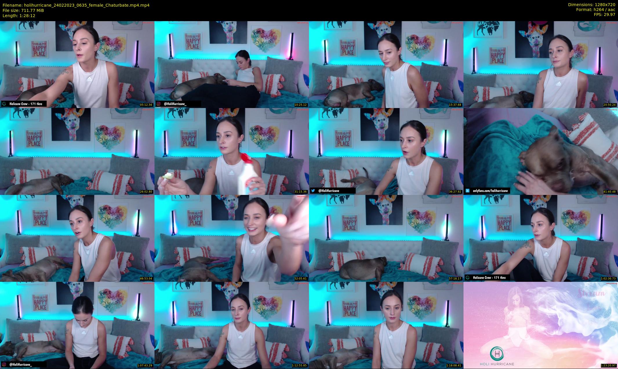 holihurricane — 89 minute Chaturbate female cam show recording, 720p, Feb 24, 2023