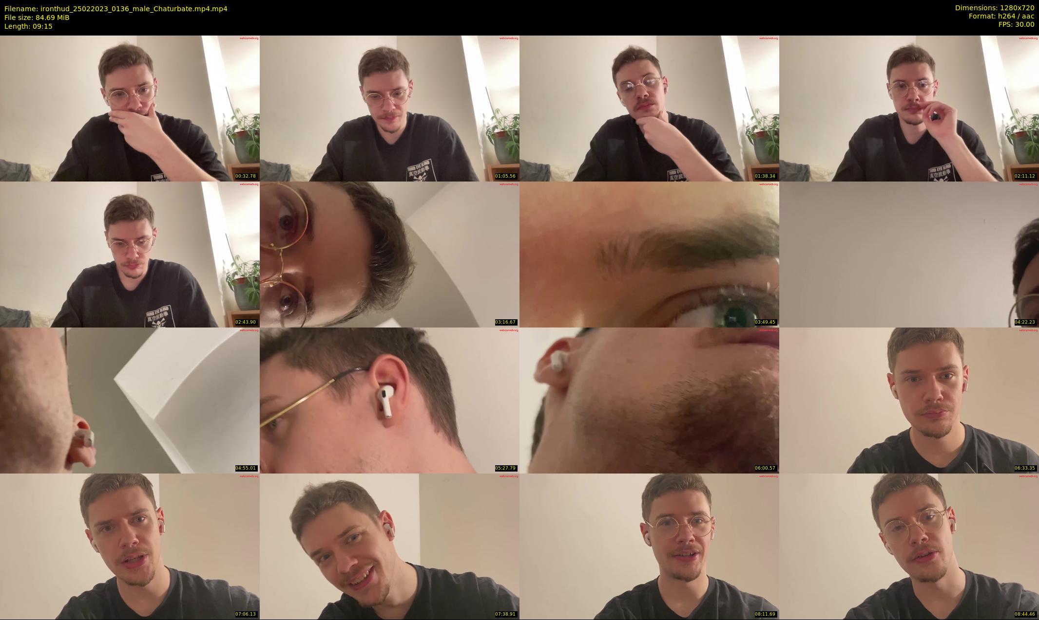 ironthud — 10 minute Chaturbate male cam show recording, 720p, Feb 25, 2023