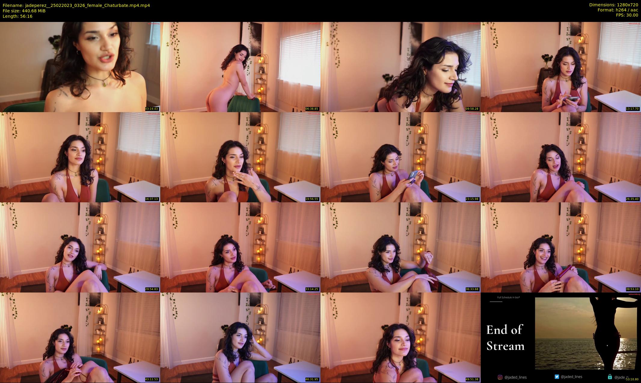 jadeperez_ — 57 minute Chaturbate female cam show recording, 720p, Feb 25, 2023