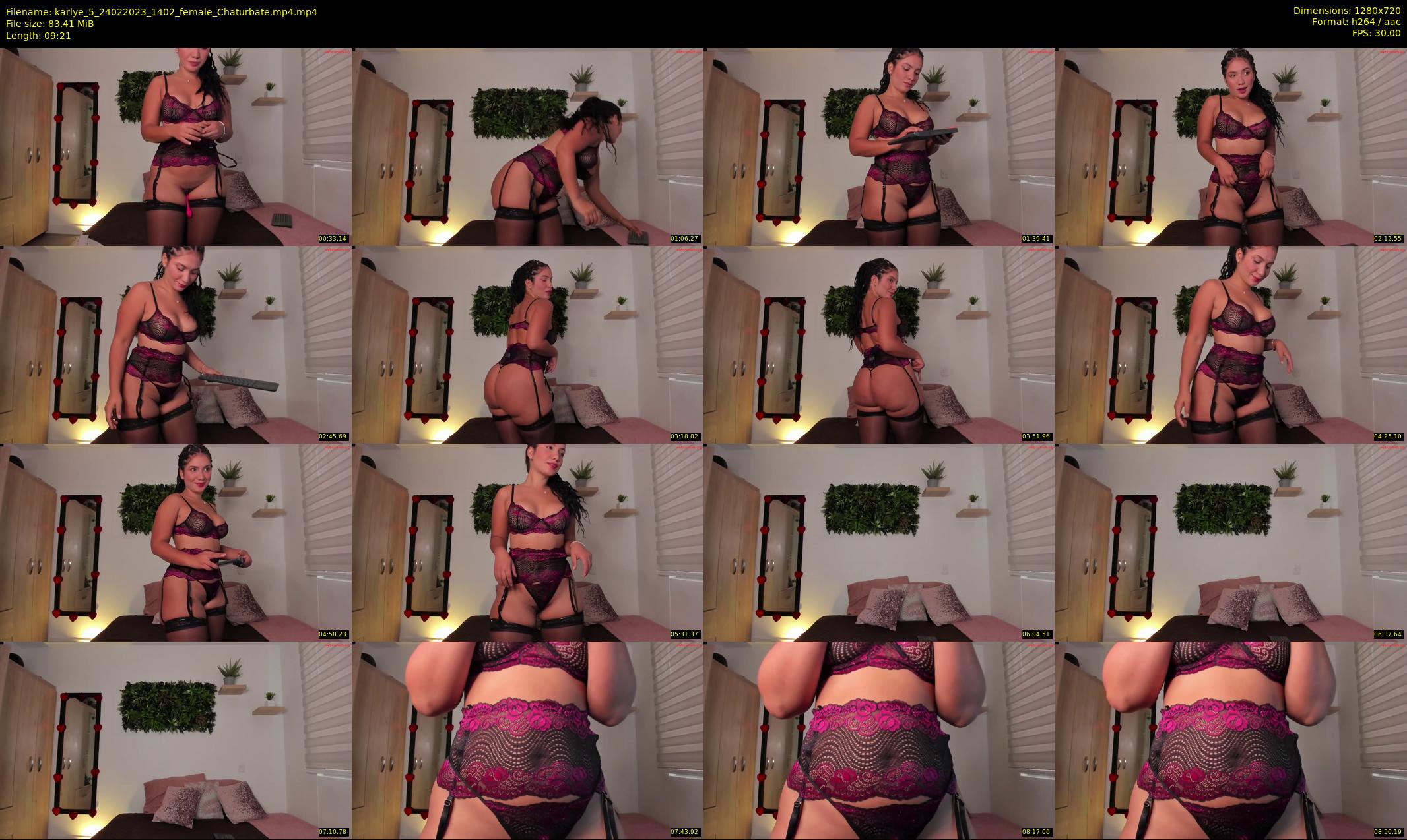 karlye_5 — 10 minute Chaturbate female cam show recording, 720p, Feb 24, 2023