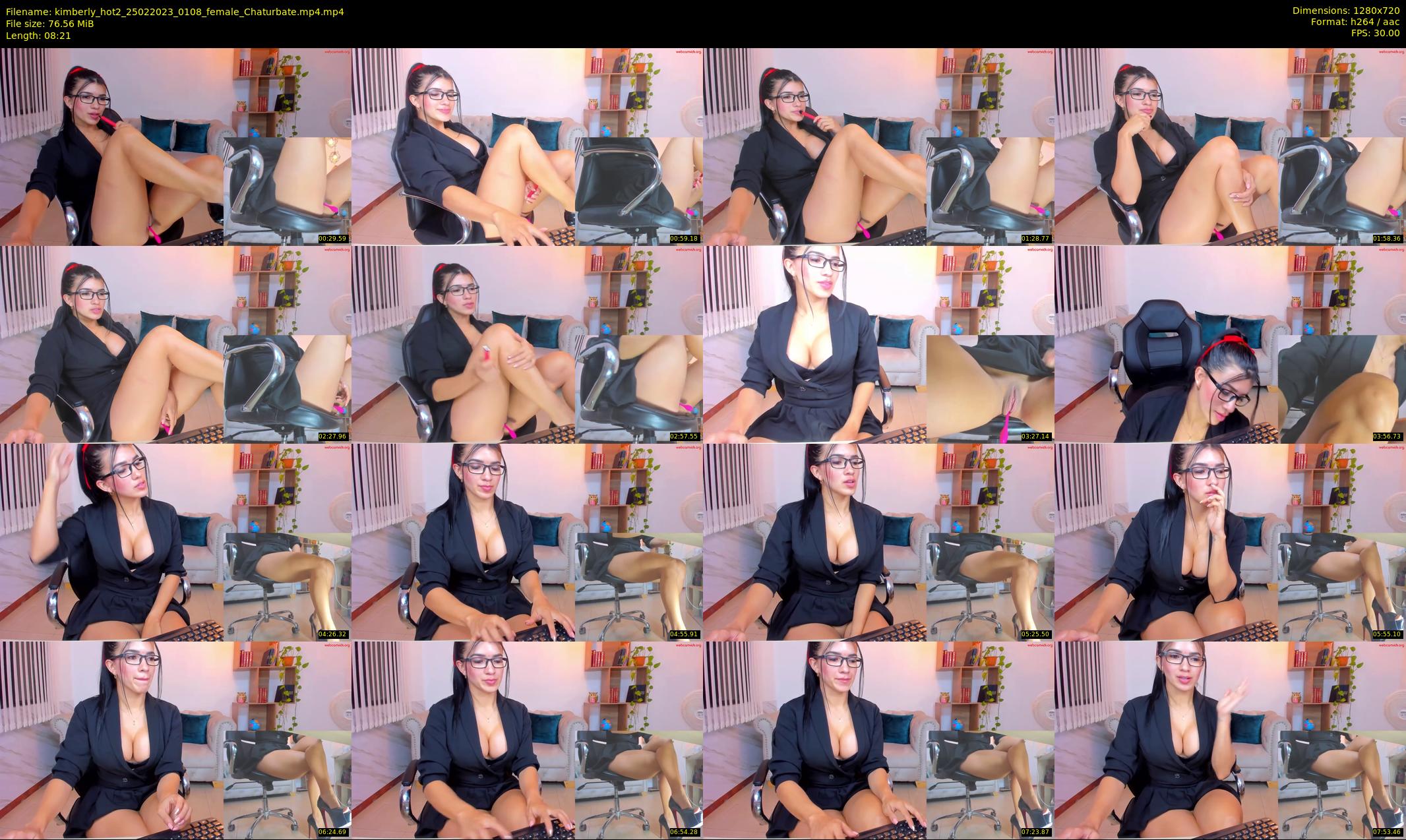 kimberly_hot2 — 9 minute Chaturbate female cam show recording, 720p, Feb 25, 2023