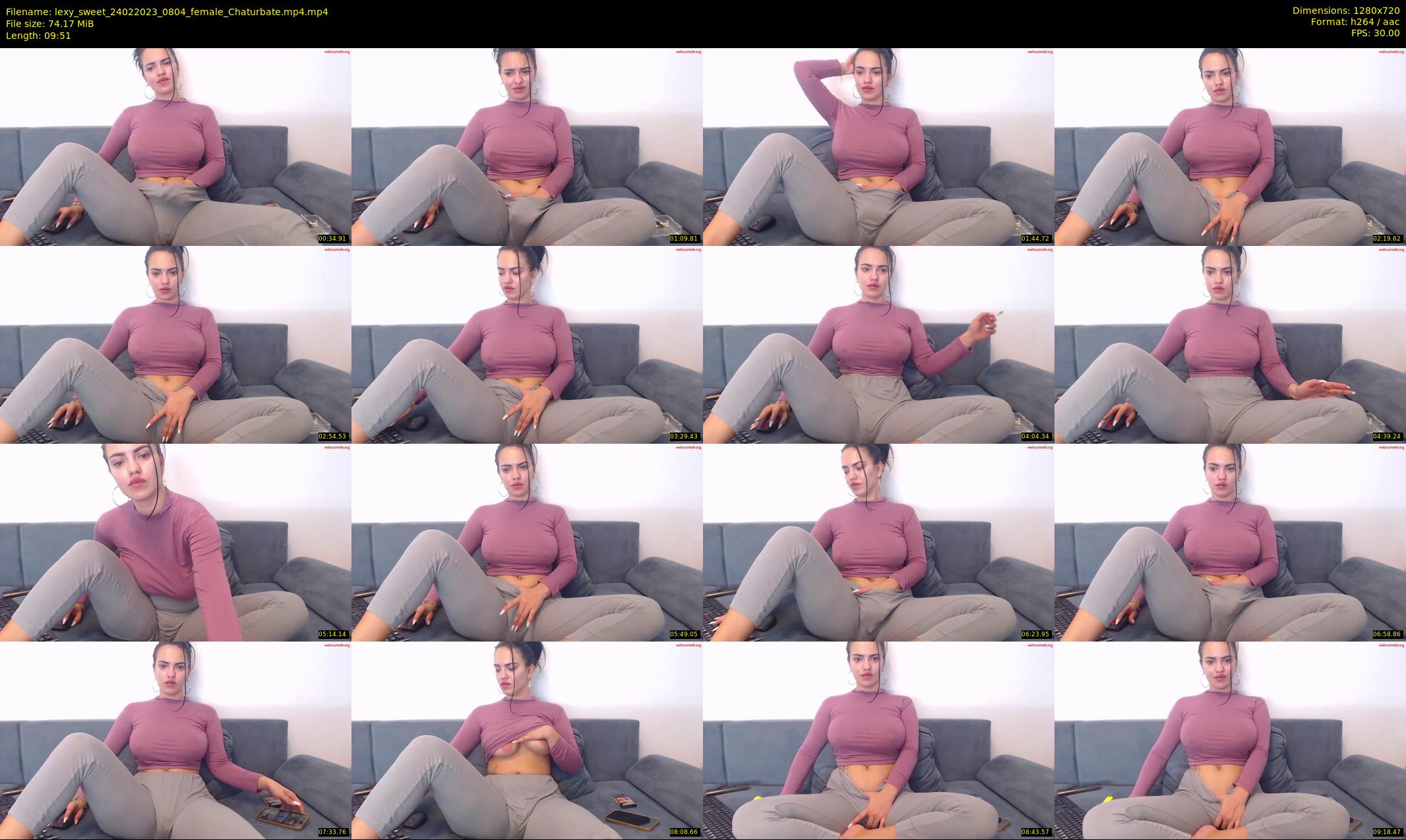 lexy_sweet — 10 minute Chaturbate female cam show recording, 720p, Feb 24, 2023