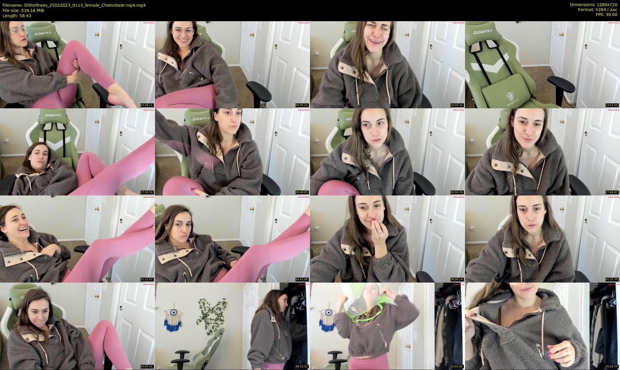 lilithoftrees — 59 minute Chaturbate female cam show recording, 720p, Feb 25, 2023