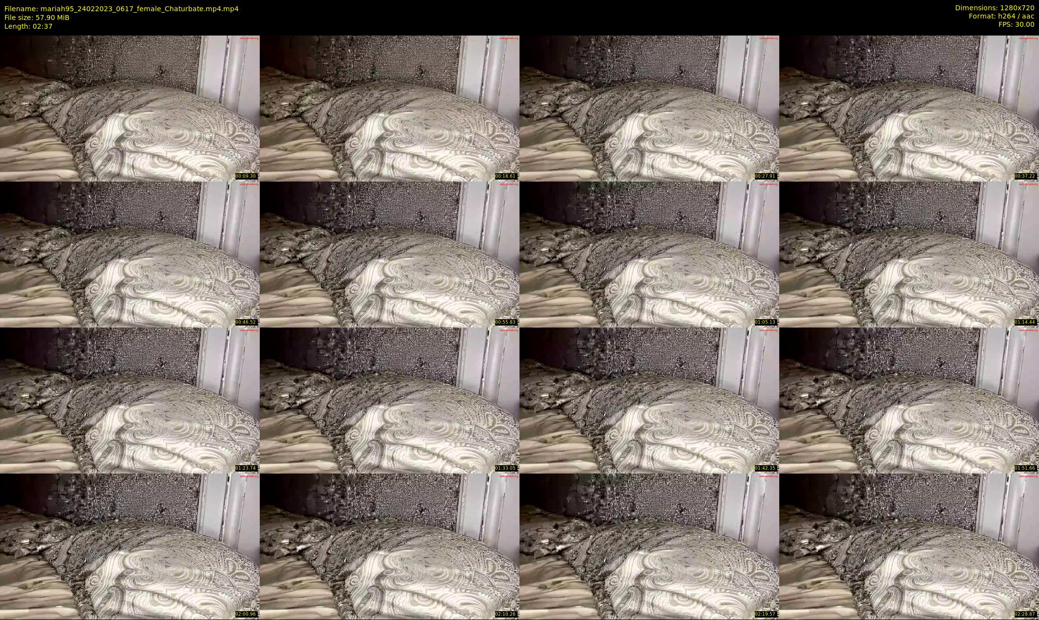mariah95 — 3 minute Chaturbate female cam show recording, 720p, Feb 24, 2023