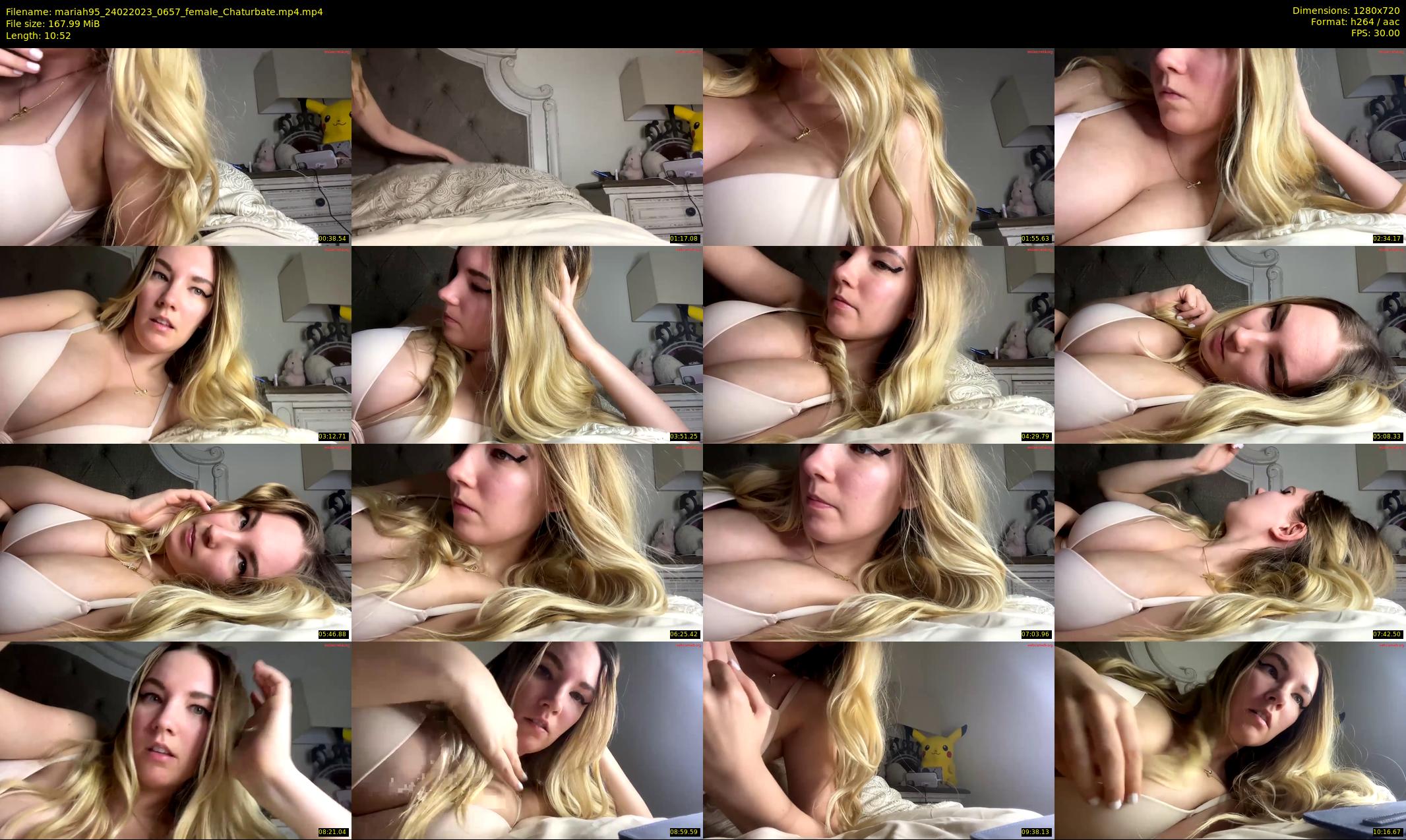 mariah95 — 11 minute Chaturbate female cam show recording, 720p, Feb 24, 2023