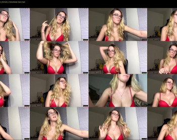 mariah95 — 9 minute Chaturbate female cam show recording, 720p, Feb 25, 2023