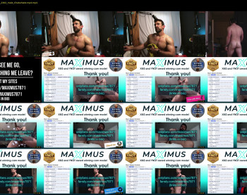 maximus_787 — 3 minute Chaturbate male cam show recording, 720p, Feb 24, 2023