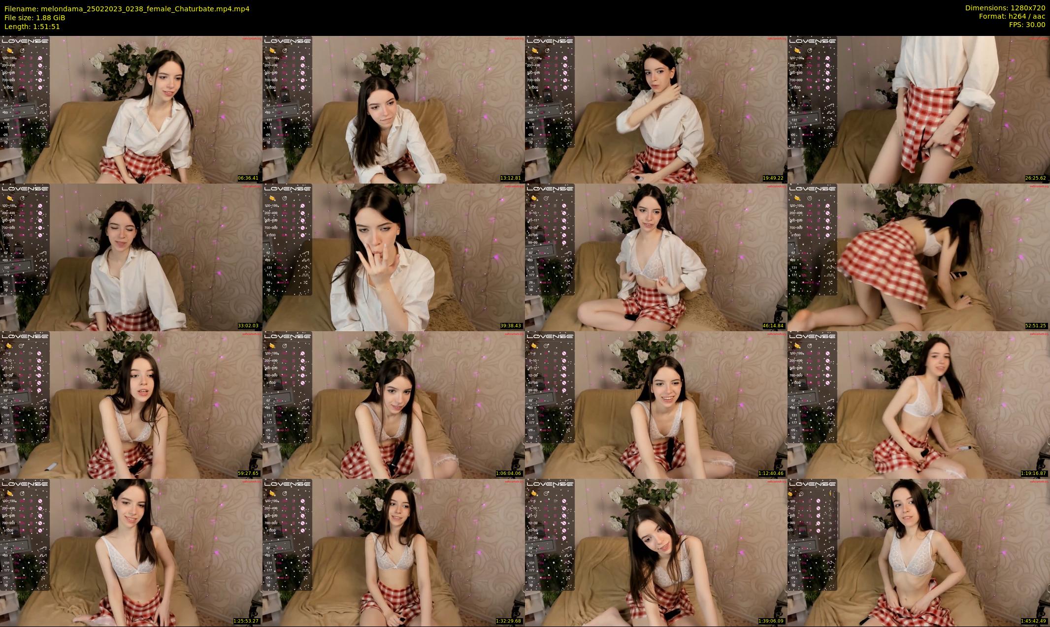 melondama — 112 minute Chaturbate female cam show recording, 720p, Feb 25, 2023