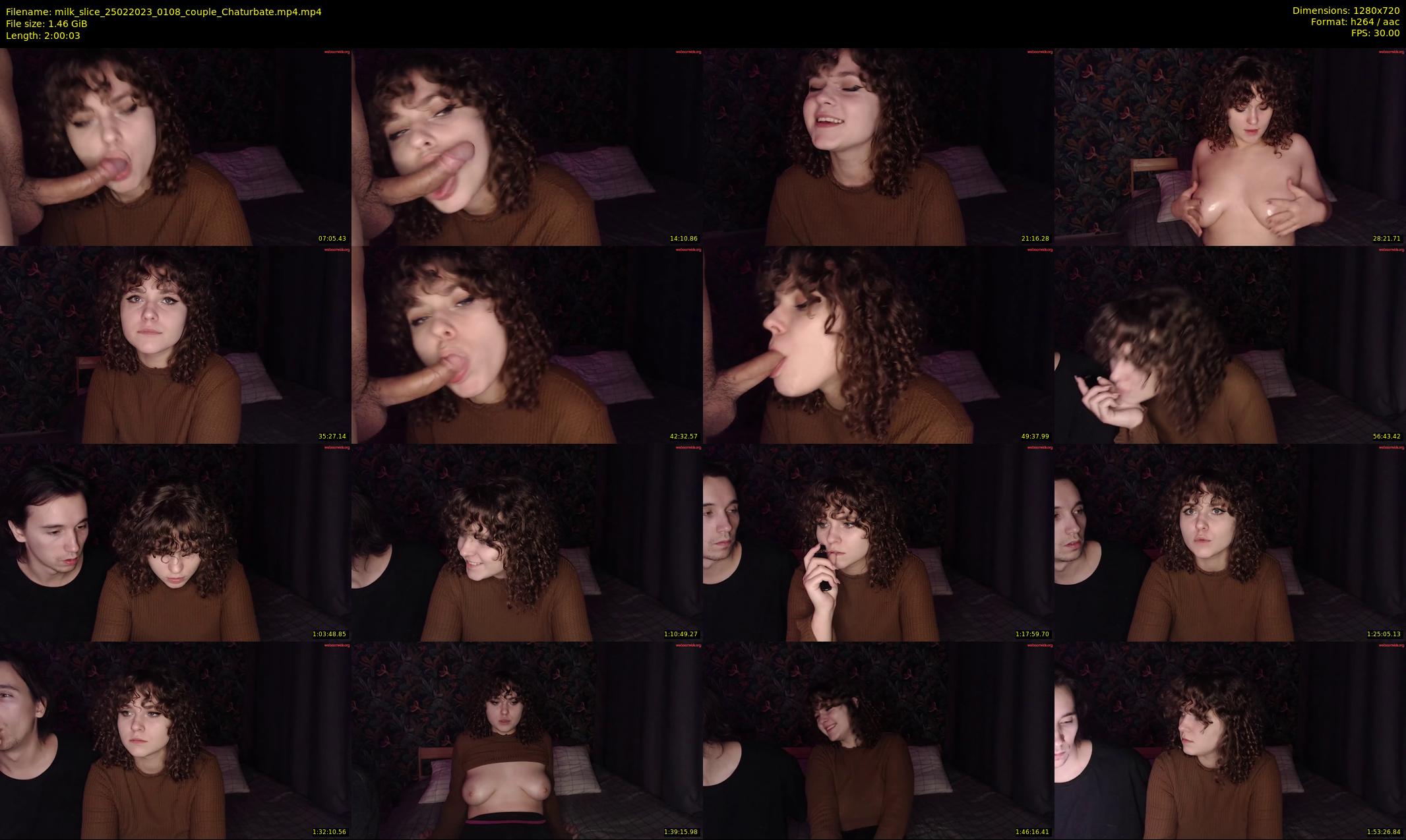 milk_slice — 121 minute Chaturbate couple cam show recording, 720p, Feb 25, 2023