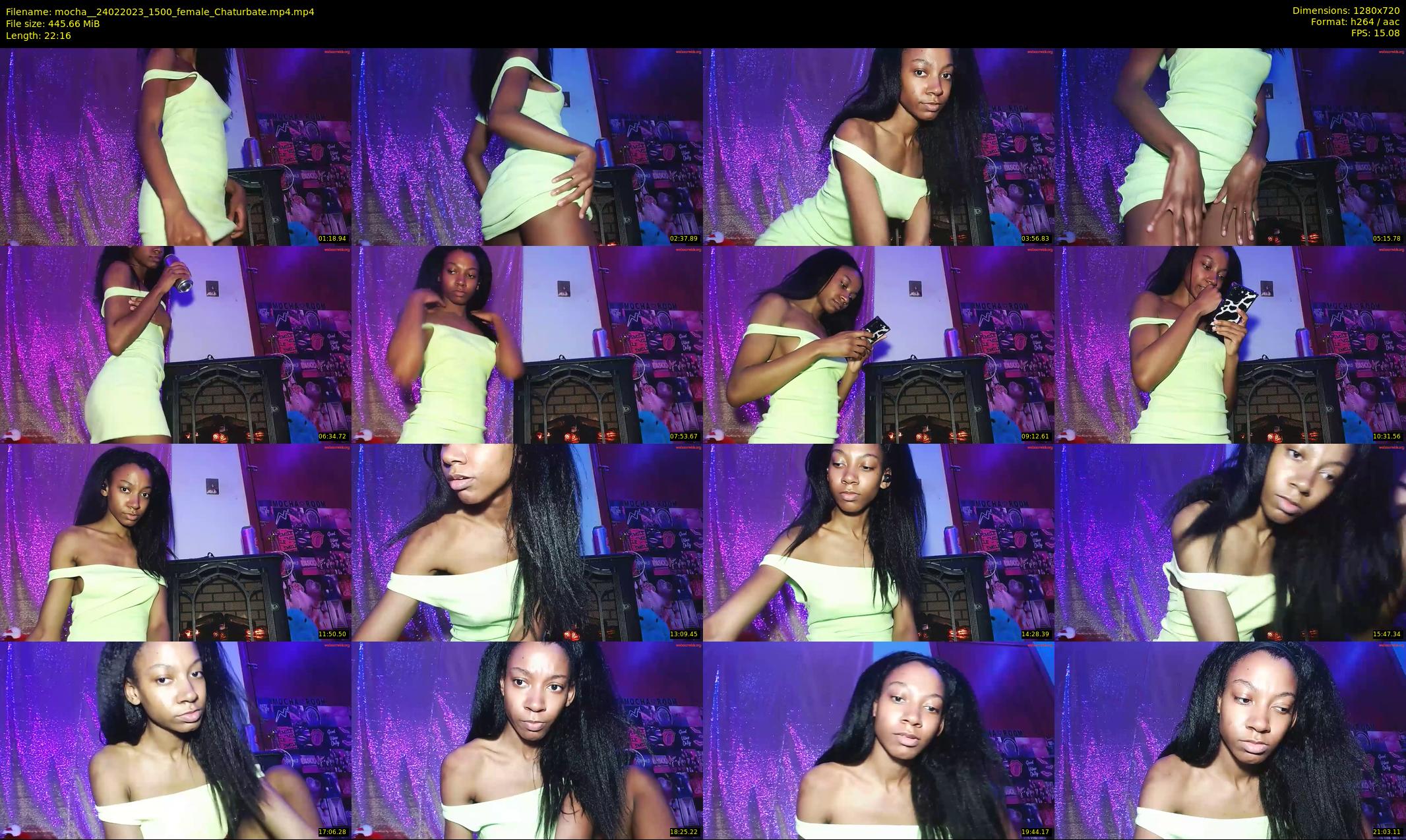 mocha_ — 23 minute Chaturbate female cam show recording, 720p, Feb 24, 2023