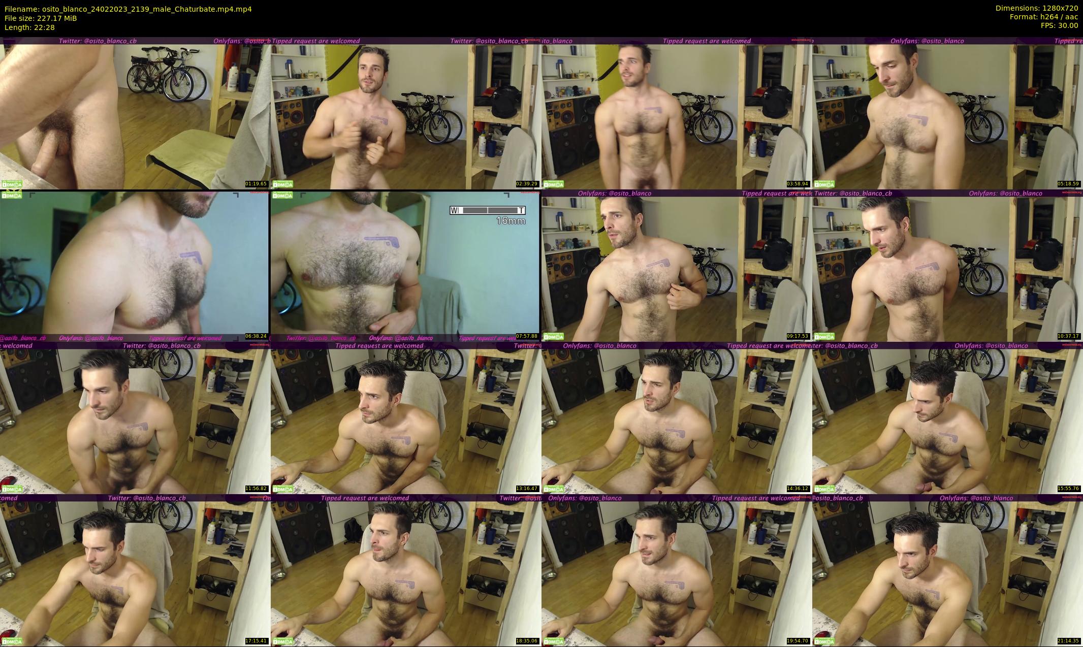 osito_blanco — 23 minute Chaturbate male cam show recording, 720p, Feb 24, 2023