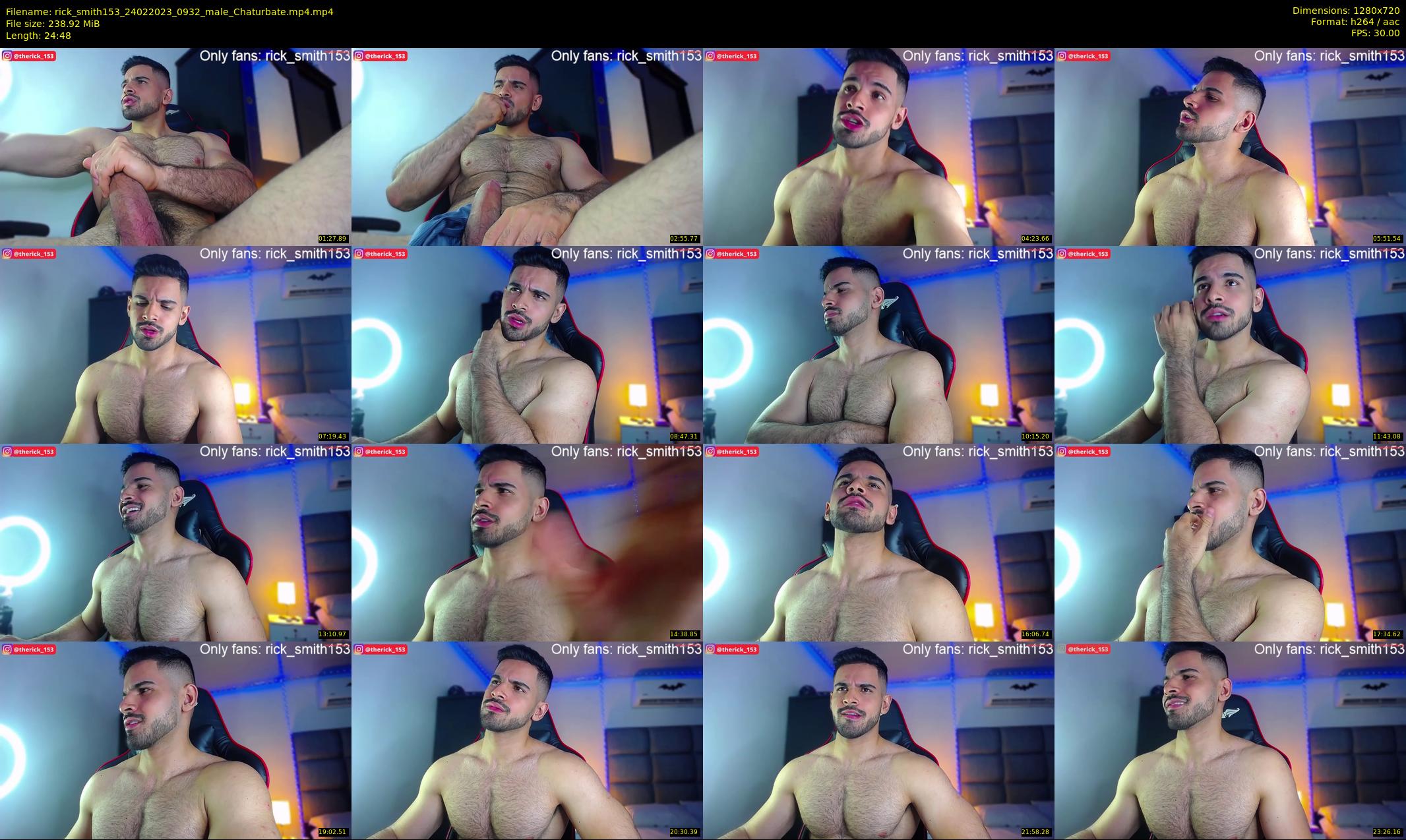 rick_smith153 — 25 minute Chaturbate male cam show recording, 720p, Feb 24, 2023