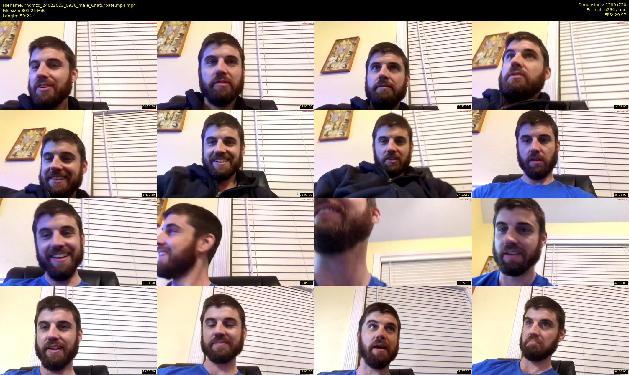 rndmzd — 60 minute Chaturbate male cam show recording, 720p, Feb 24, 2023
