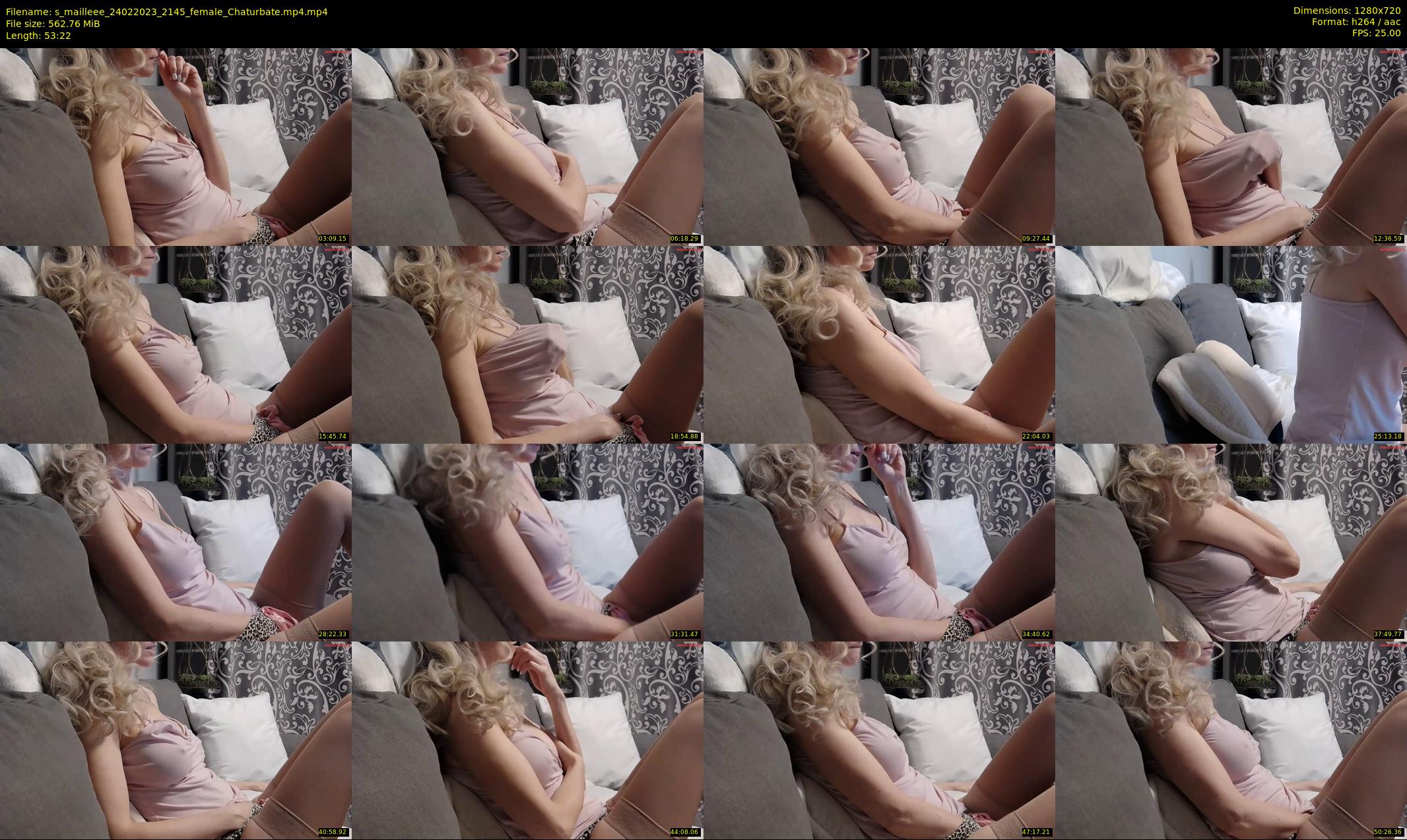 s_mailleee — 54 minute Chaturbate female cam show recording, 720p, Feb 24, 2023