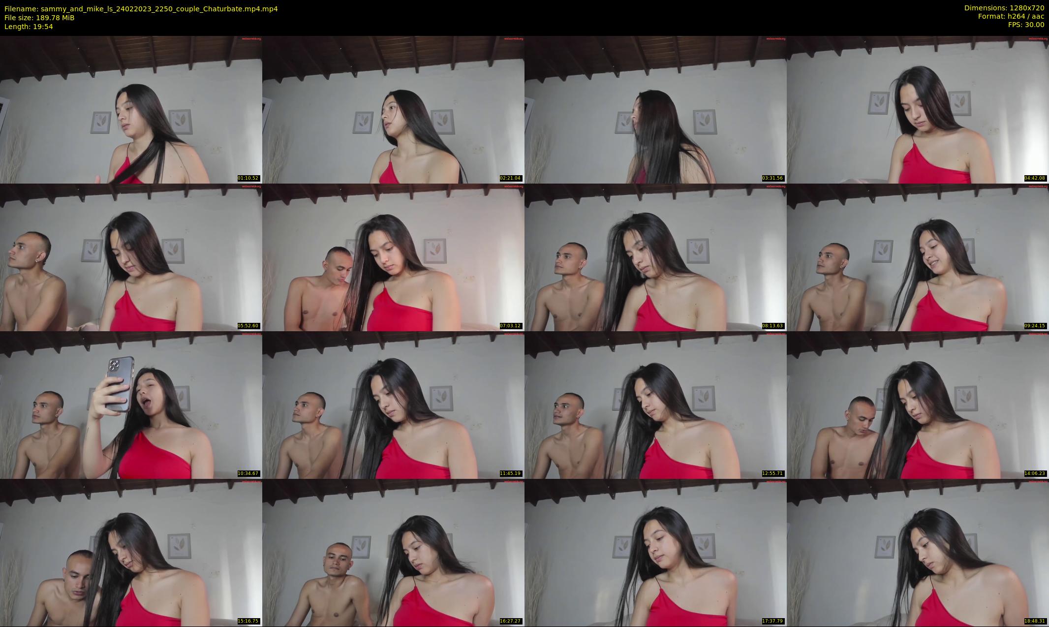 sammy_and_mike_ls — 20 minute Chaturbate couple cam show recording, 720p, Feb 24, 2023