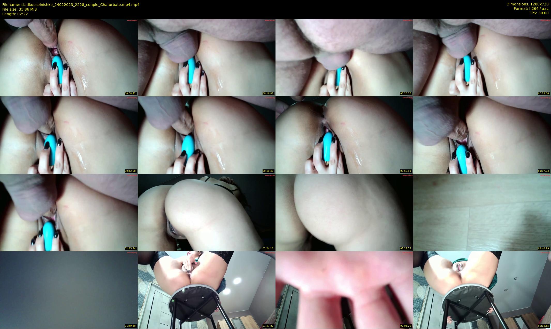 sladkoesolnishko — 3 minute Chaturbate couple cam show recording, 720p, Feb 24, 2023