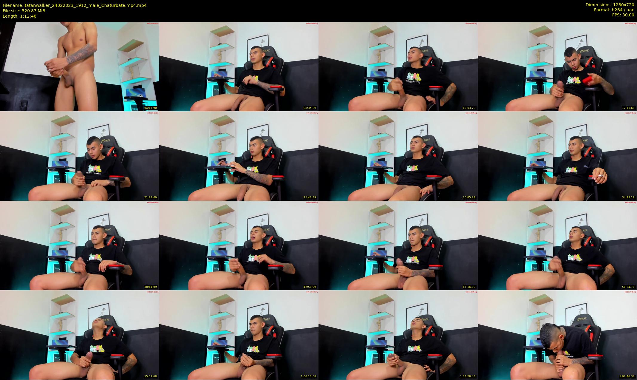 tatanwalker — 73 minute Chaturbate male cam show recording, 720p, Feb 24, 2023