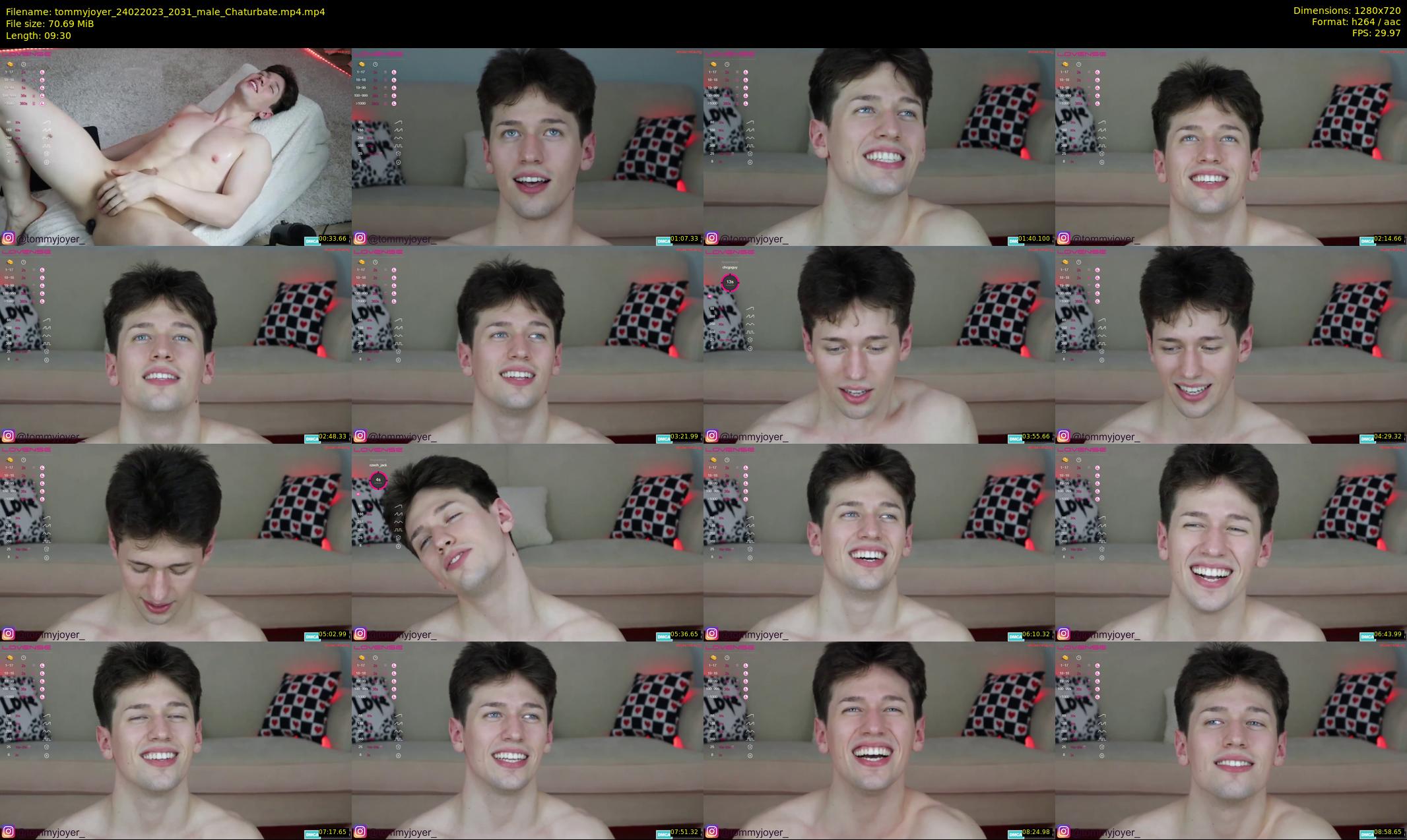 tommyjoyer — 10 minute Chaturbate male cam show recording, 720p, Feb 24, 2023