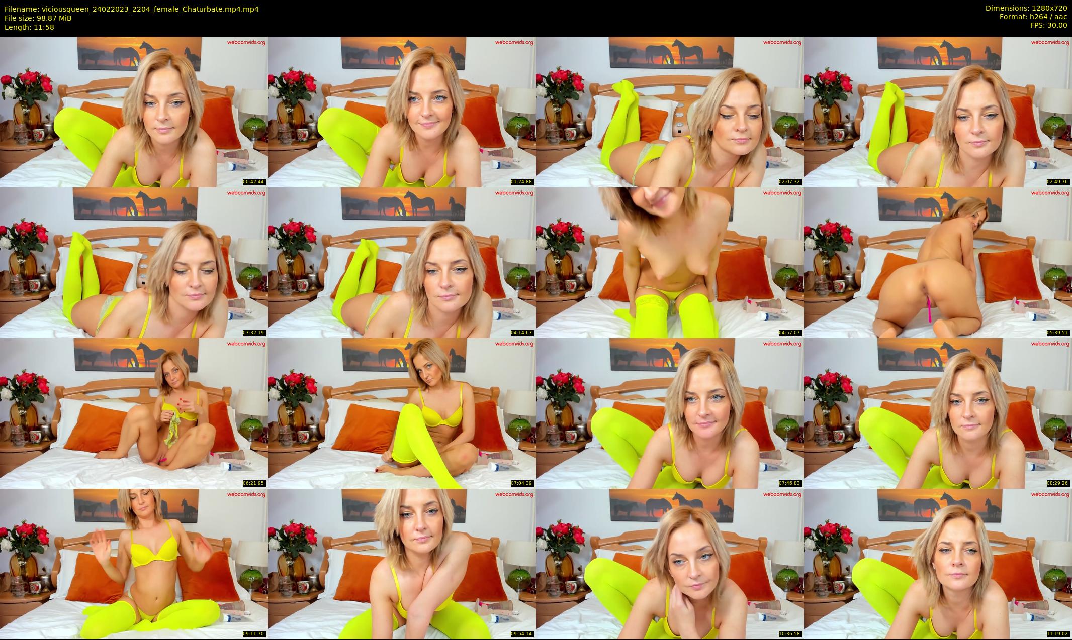 viciousqueen — 12 minute Chaturbate female cam show recording, 720p, Feb 24, 2023
