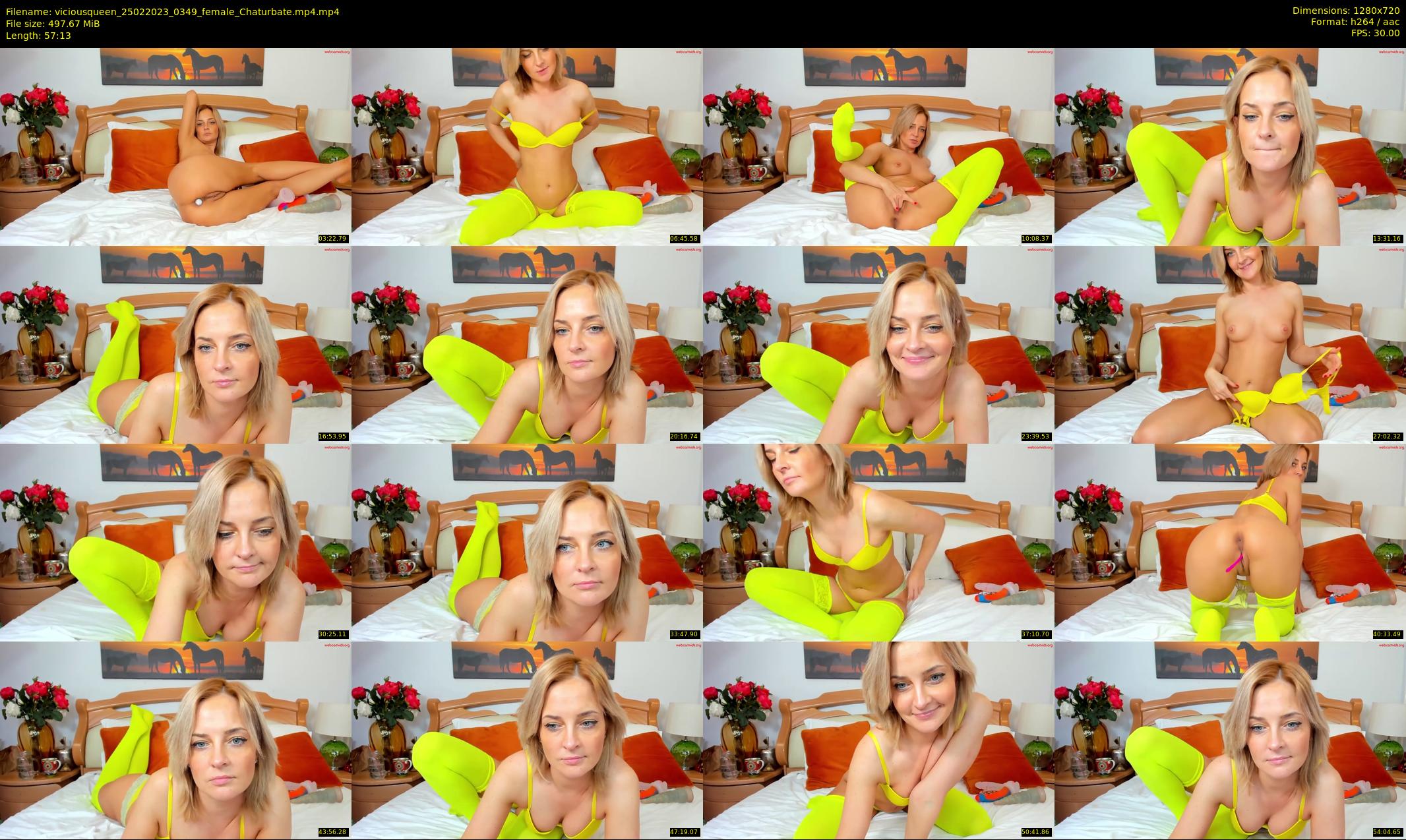viciousqueen — 58 minute Chaturbate female cam show recording, 720p, Feb 25, 2023