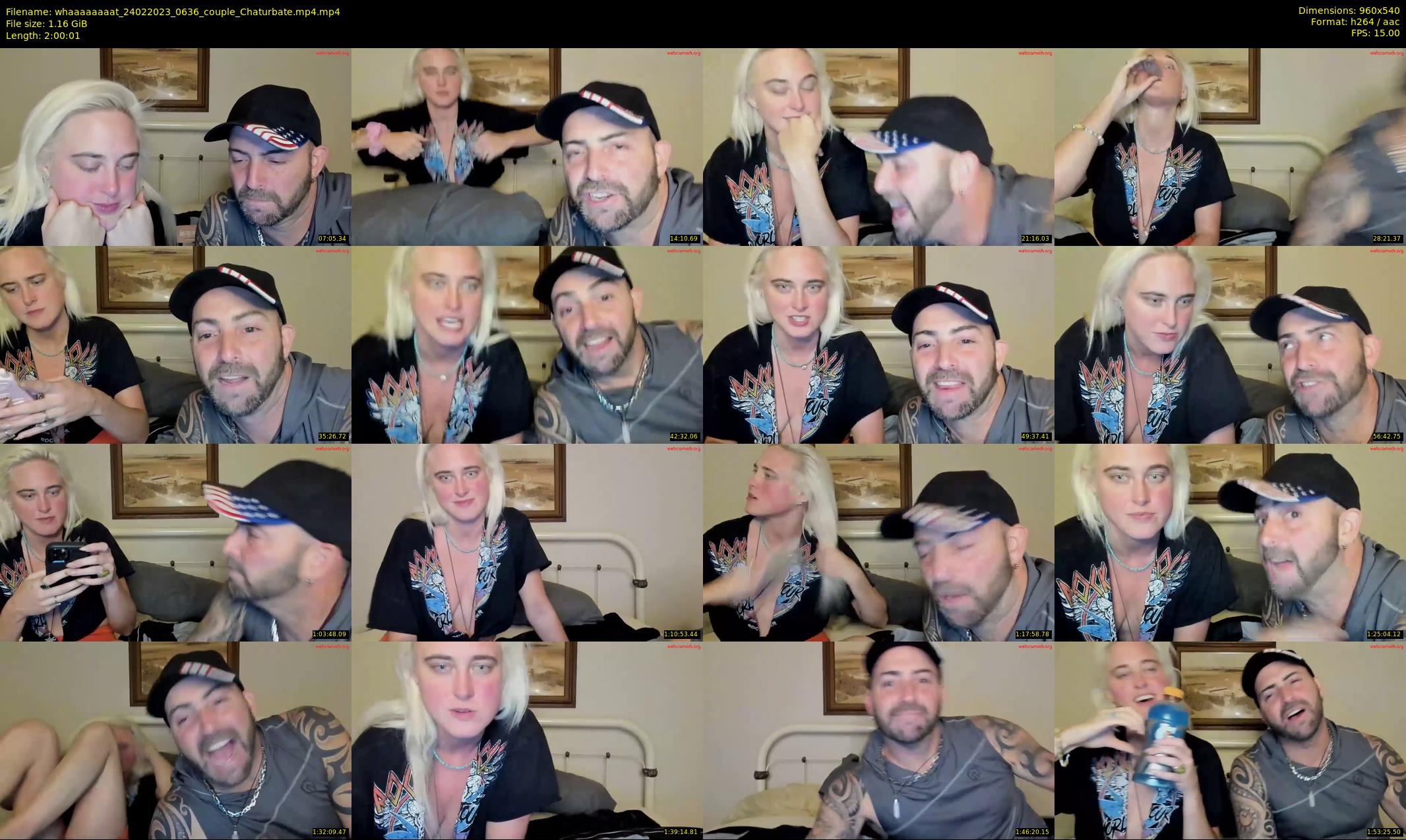 whaaaaaaaat — 121 minute Chaturbate couple cam show recording, 480p, Feb 24, 2023