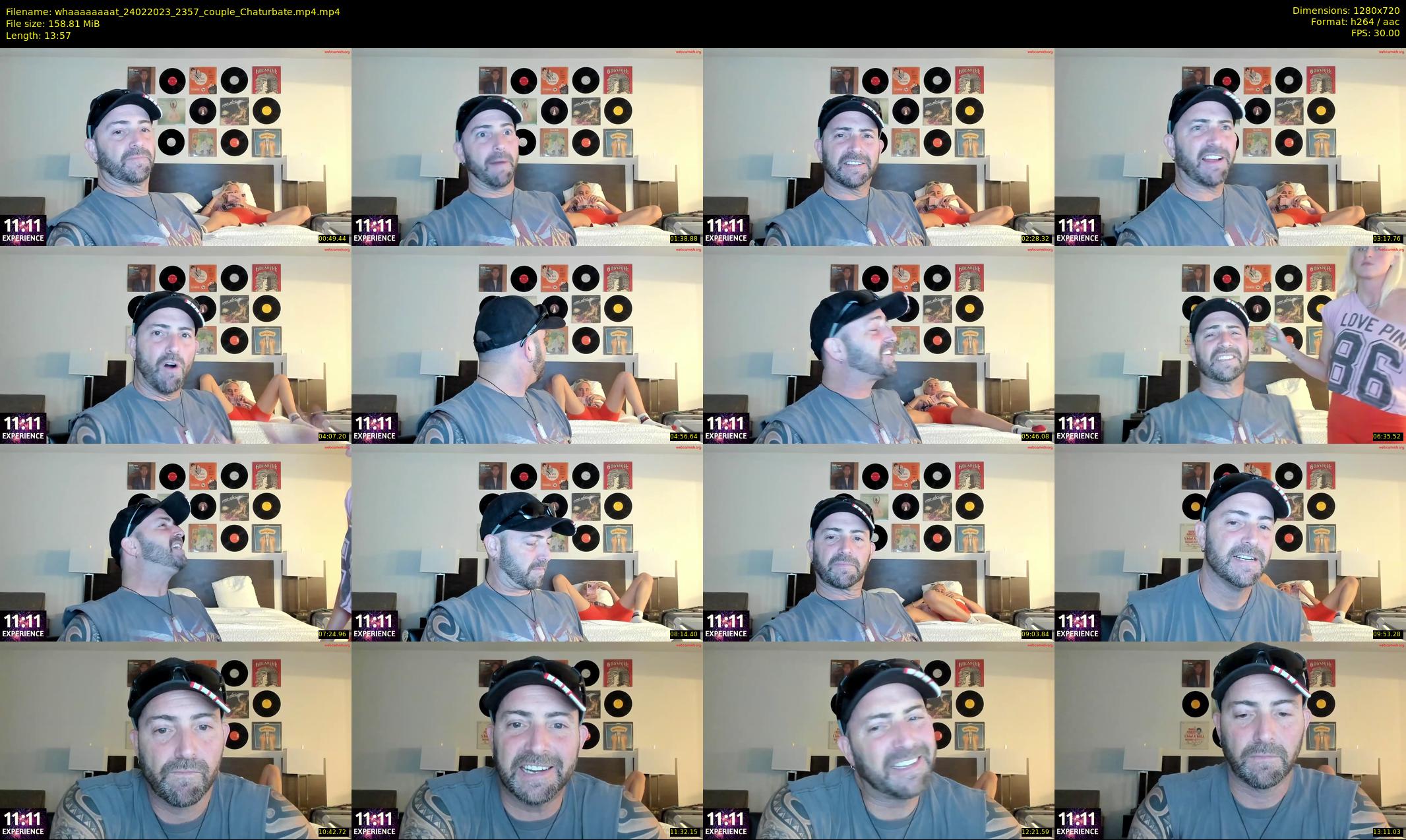 whaaaaaaaat — 14 minute Chaturbate couple cam show recording, 720p, Feb 24, 2023
