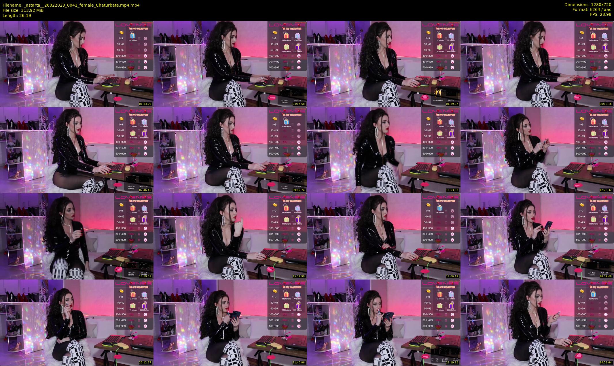 _astarta_ — 27 minute Chaturbate female cam show recording, 720p, Feb 26, 2023
