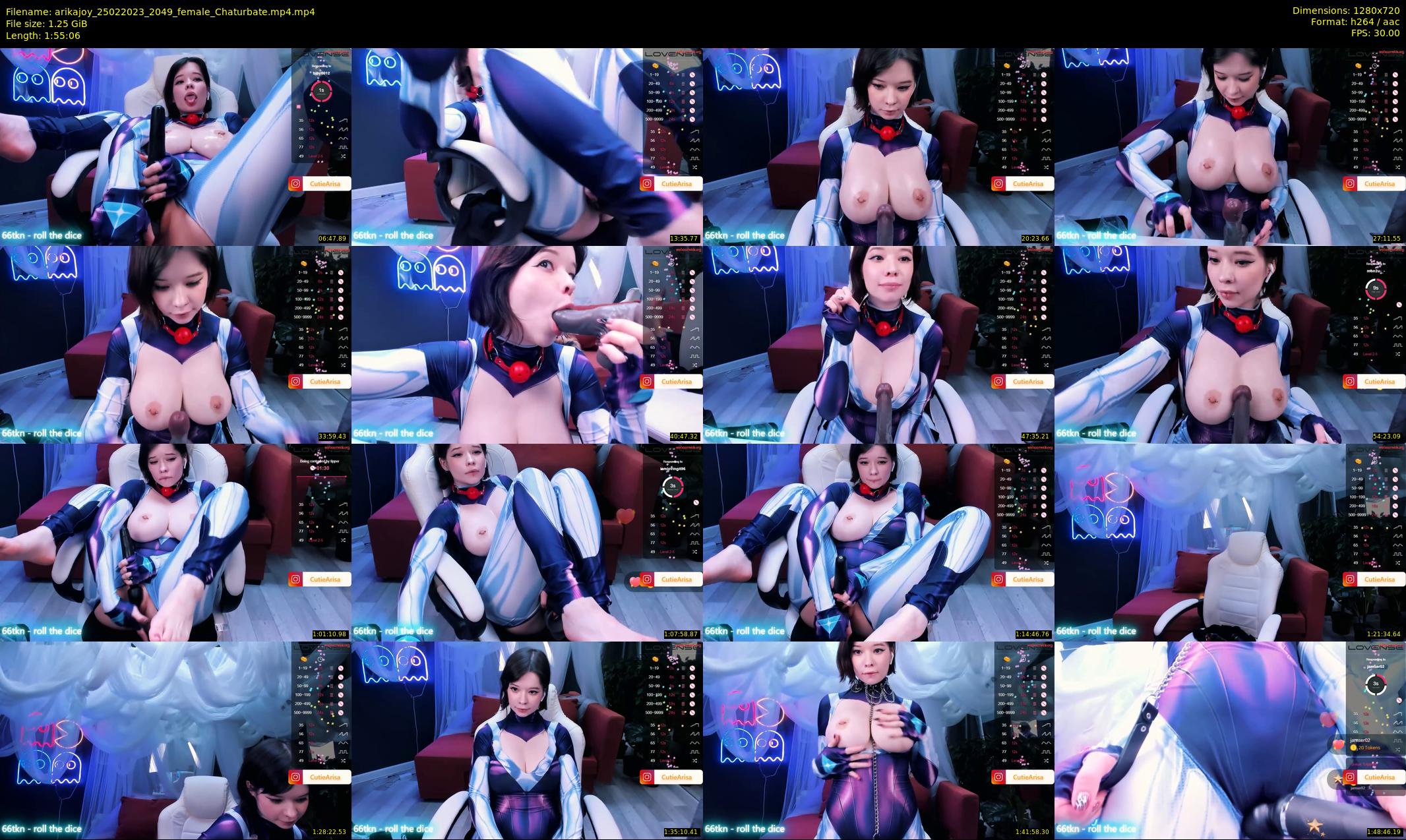 arikajoy — 116 minute Chaturbate female cam show recording, 720p, Feb 25, 2023