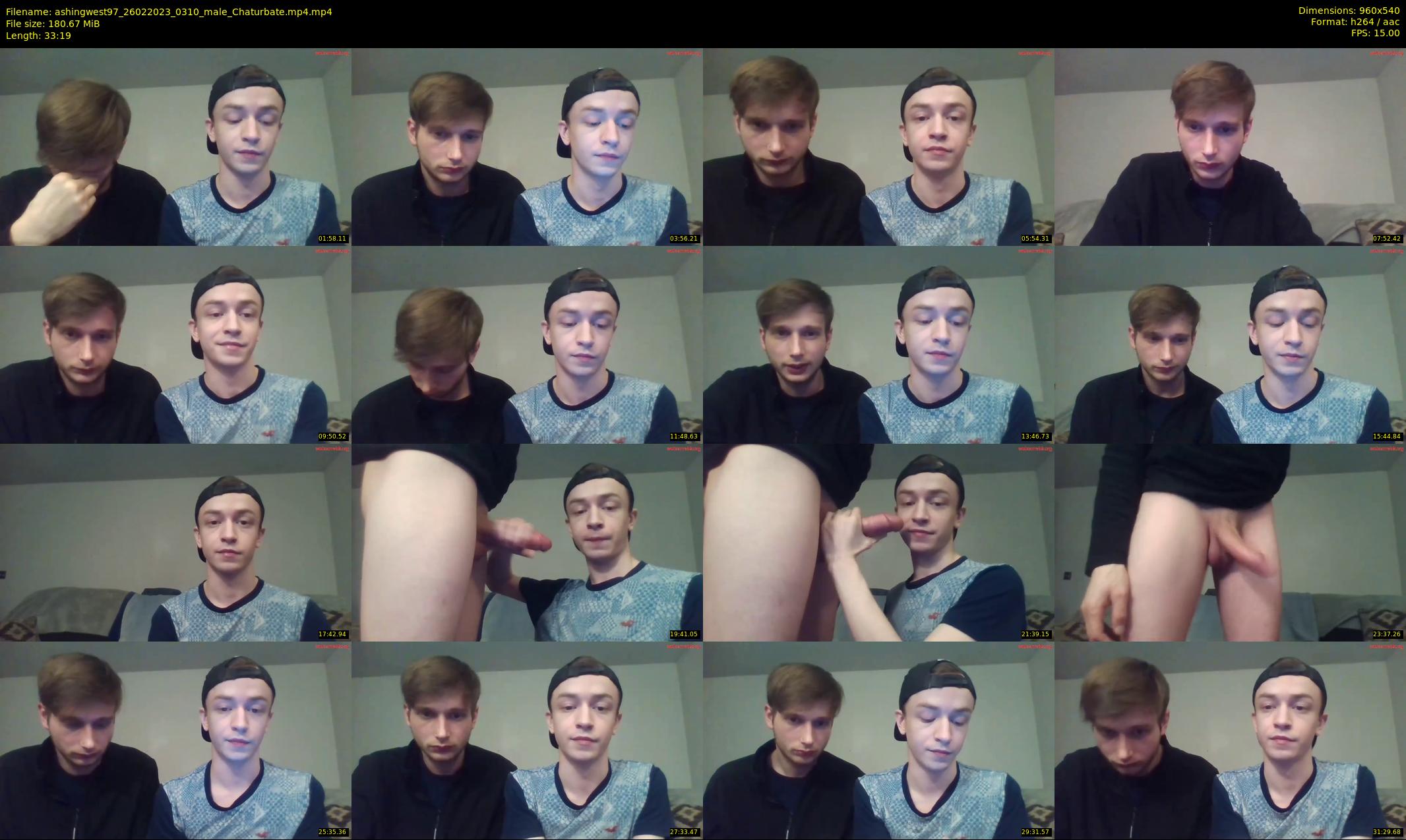 ashingwest97 — 34 minute Chaturbate male cam show recording, 480p, Feb 26, 2023