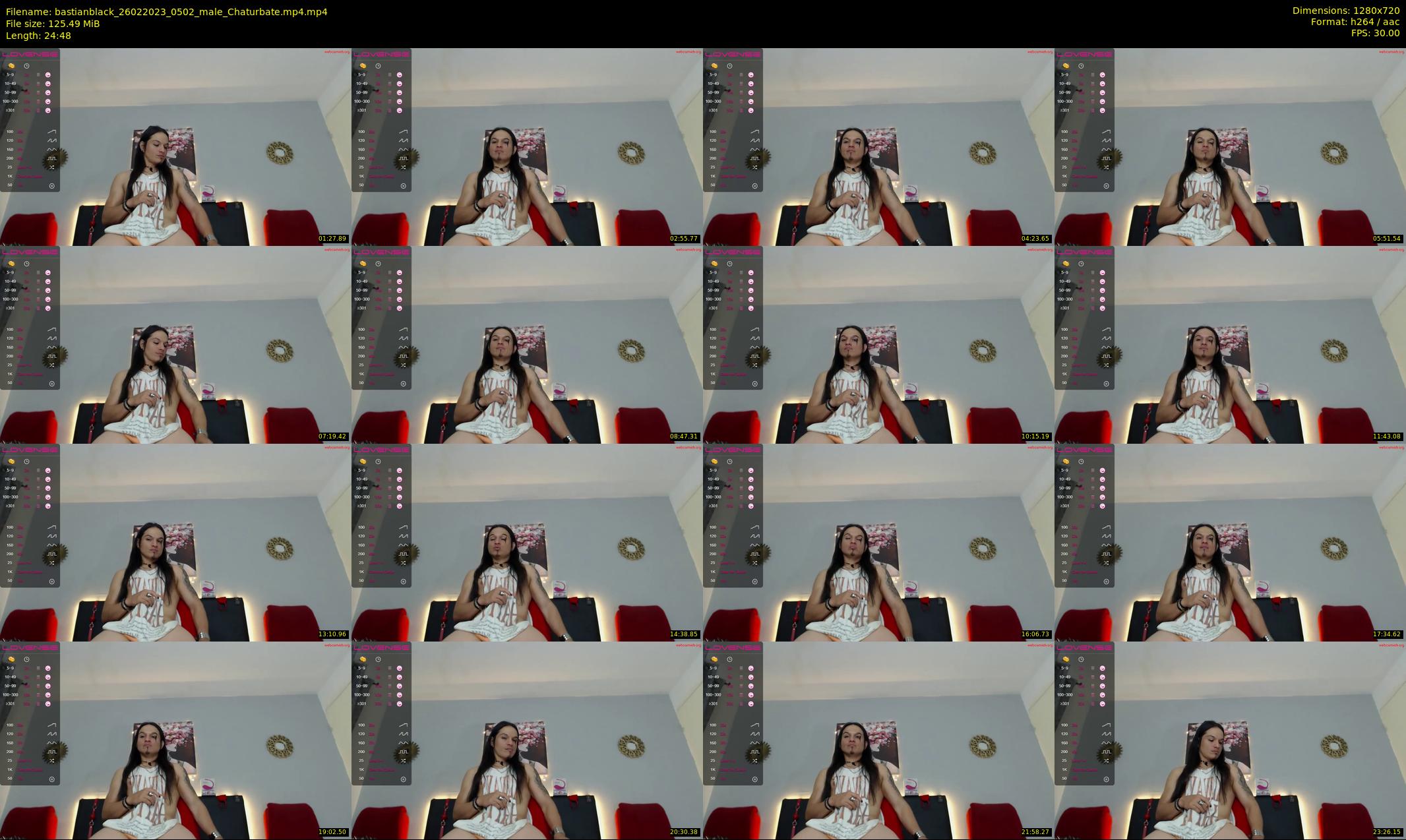 bastianblack — 25 minute Chaturbate male cam show recording, 720p, Feb 26, 2023