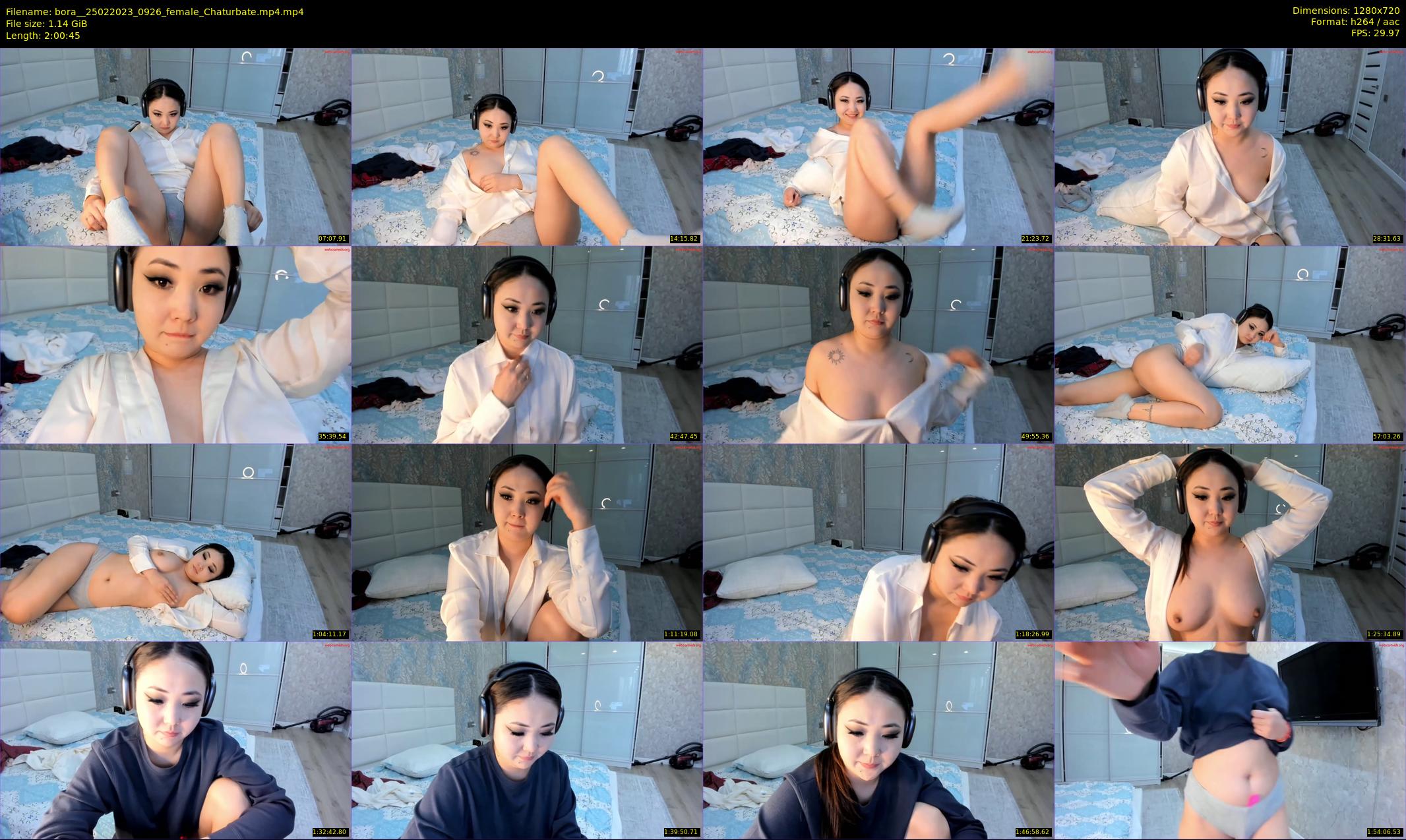 bora_ — 121 minute Chaturbate female cam show recording, 720p, Feb 25, 2023