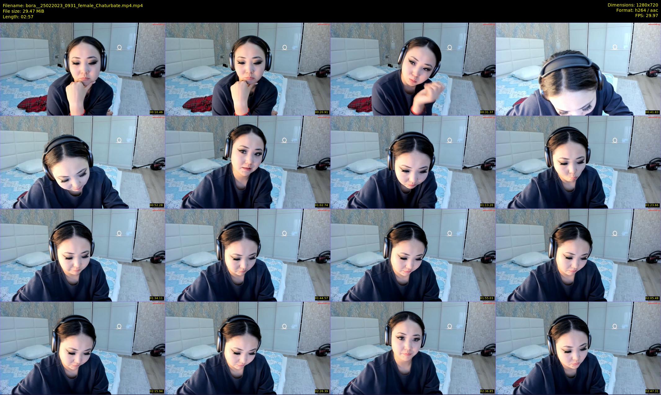bora_ — 3 minute Chaturbate female cam show recording, 720p, Feb 25, 2023