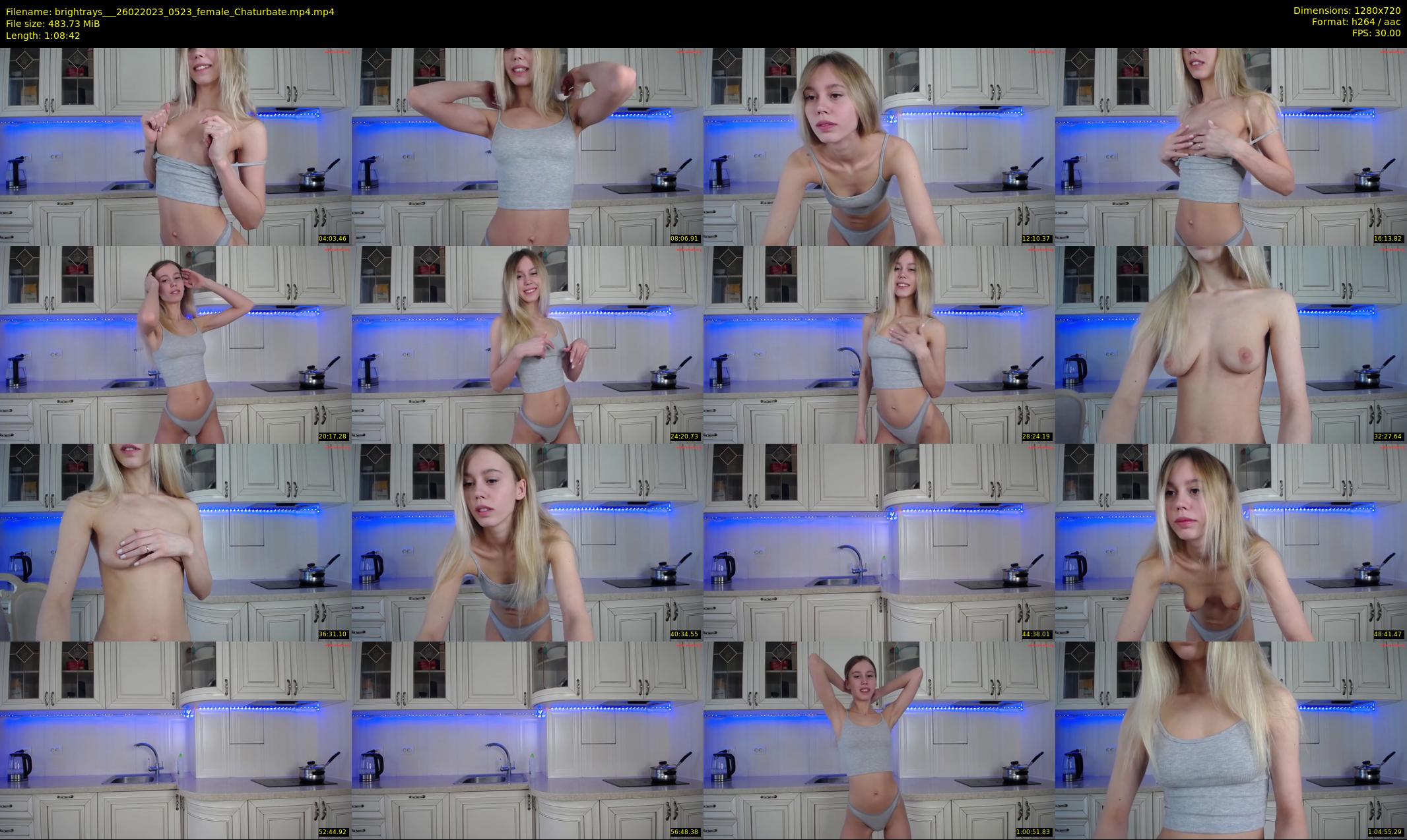 brightrays__ — 69 minute Chaturbate female cam show recording, 720p, Feb 26, 2023
