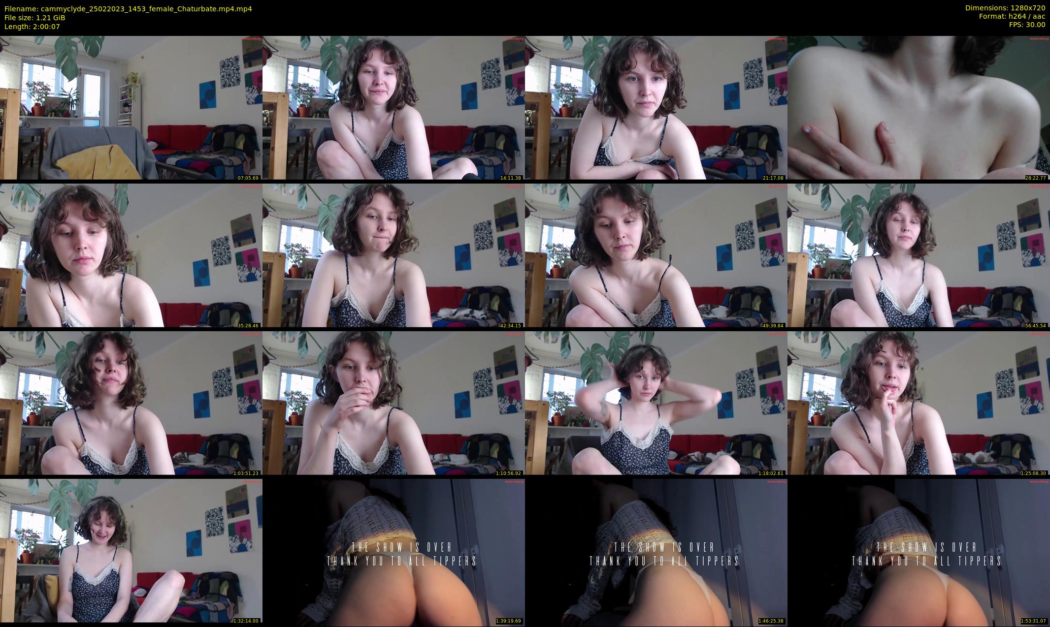 cammyclyde — 121 minute Chaturbate female cam show recording, 720p, Feb 25, 2023
